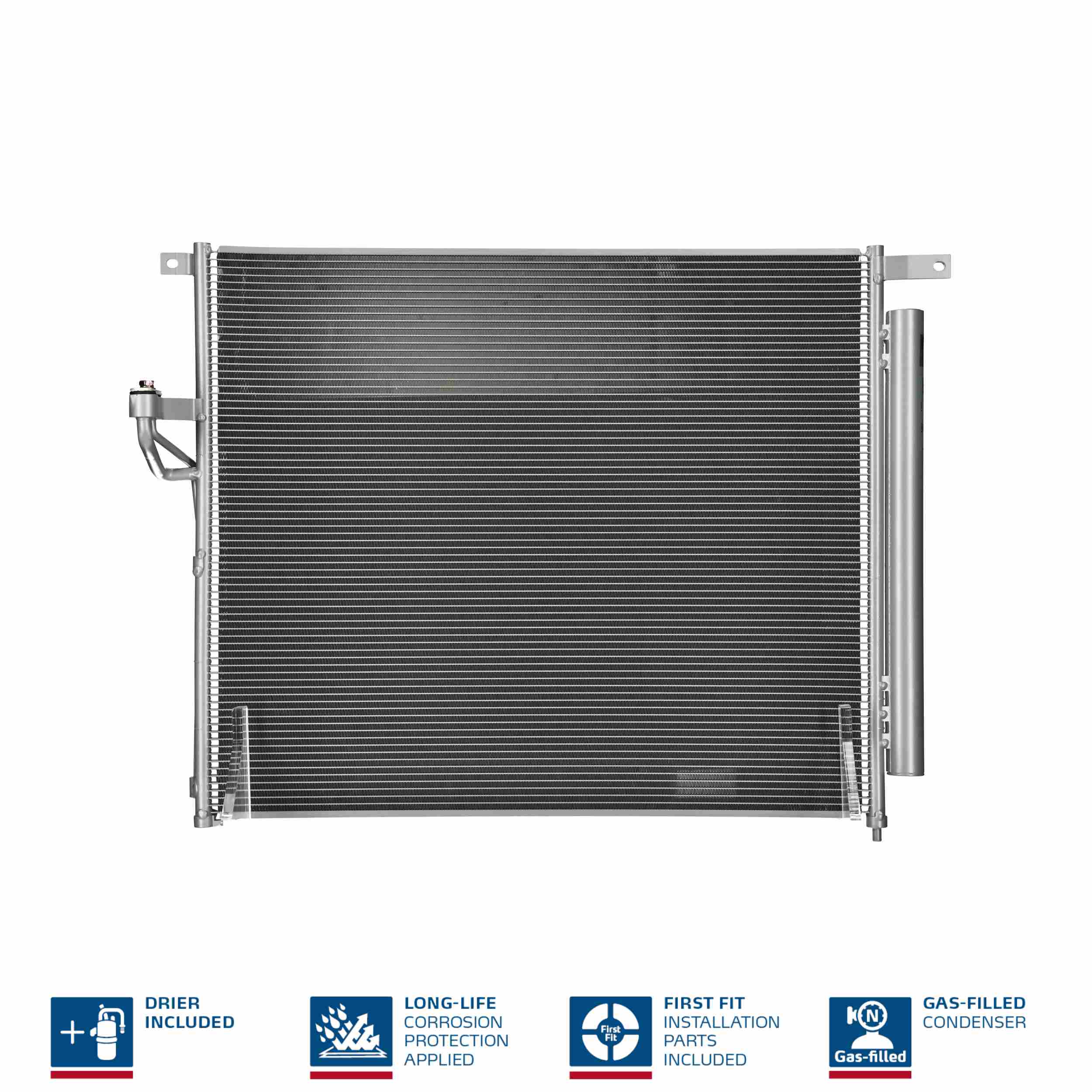 Condenser, air conditioning - 940266 NISSENS