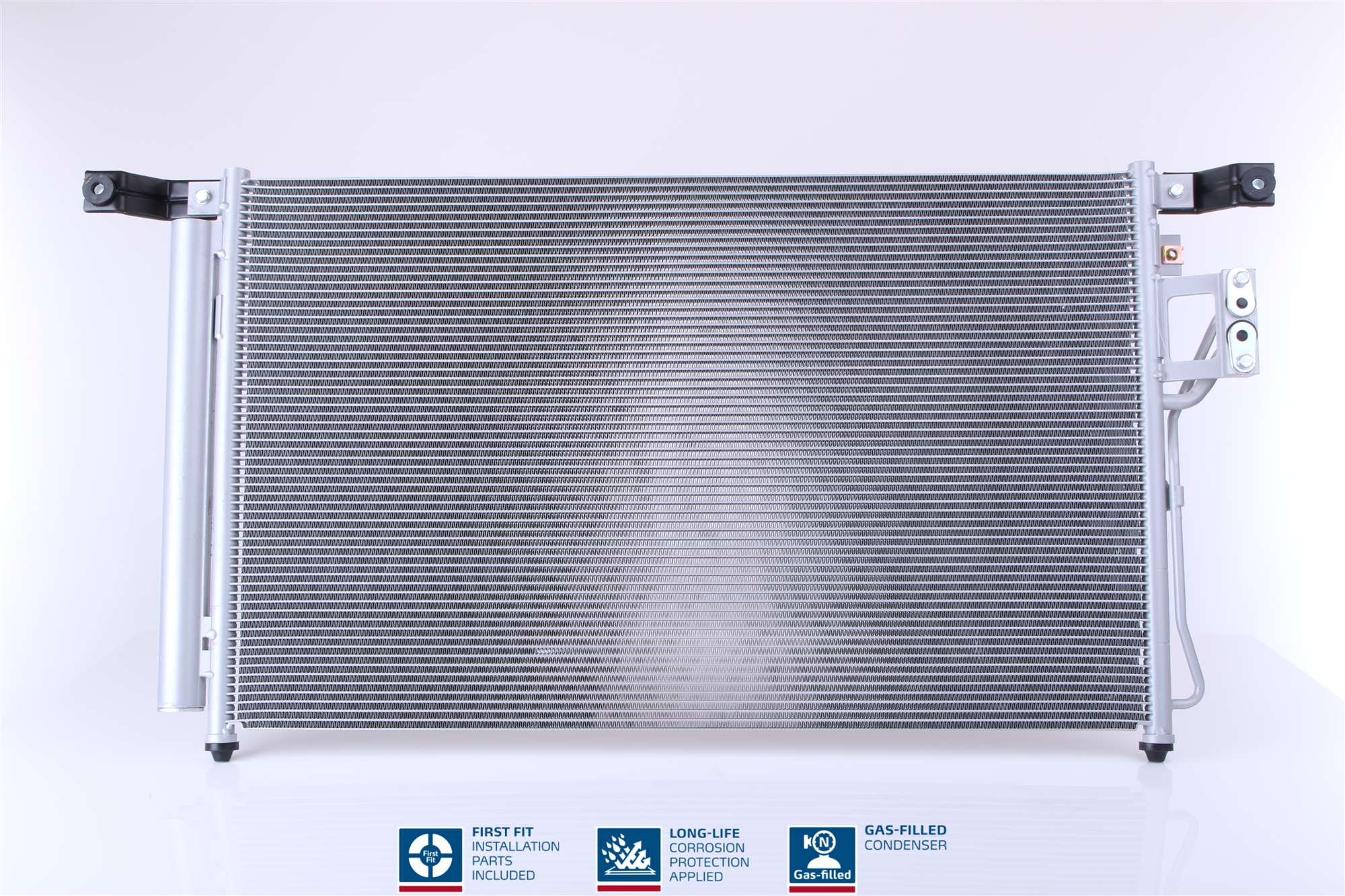 Condenser, air conditioning - 940278 NISSENS