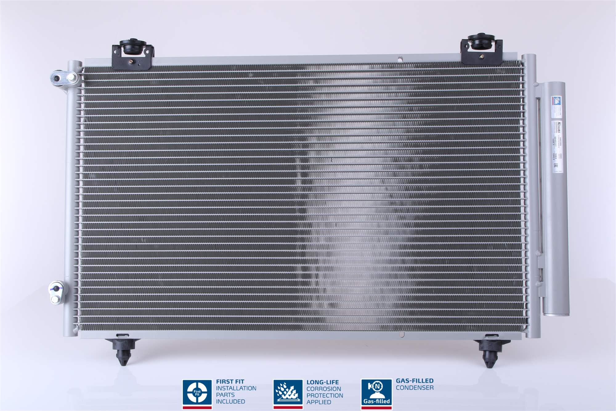 Condenser, air conditioning - 940299 NISSENS