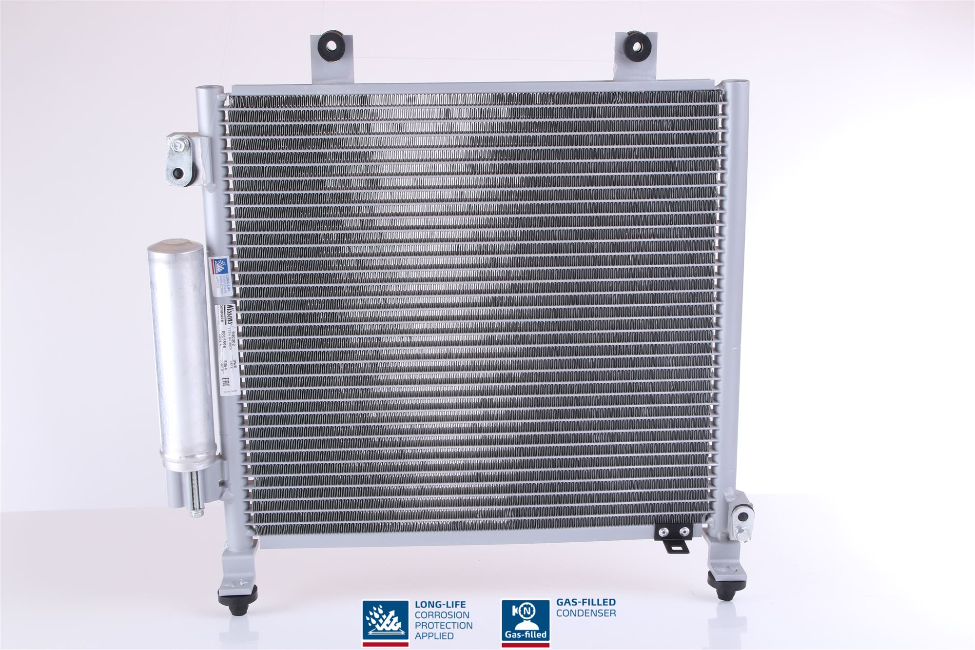 Condensatore, Climatizzatore - 940302 NISSENS