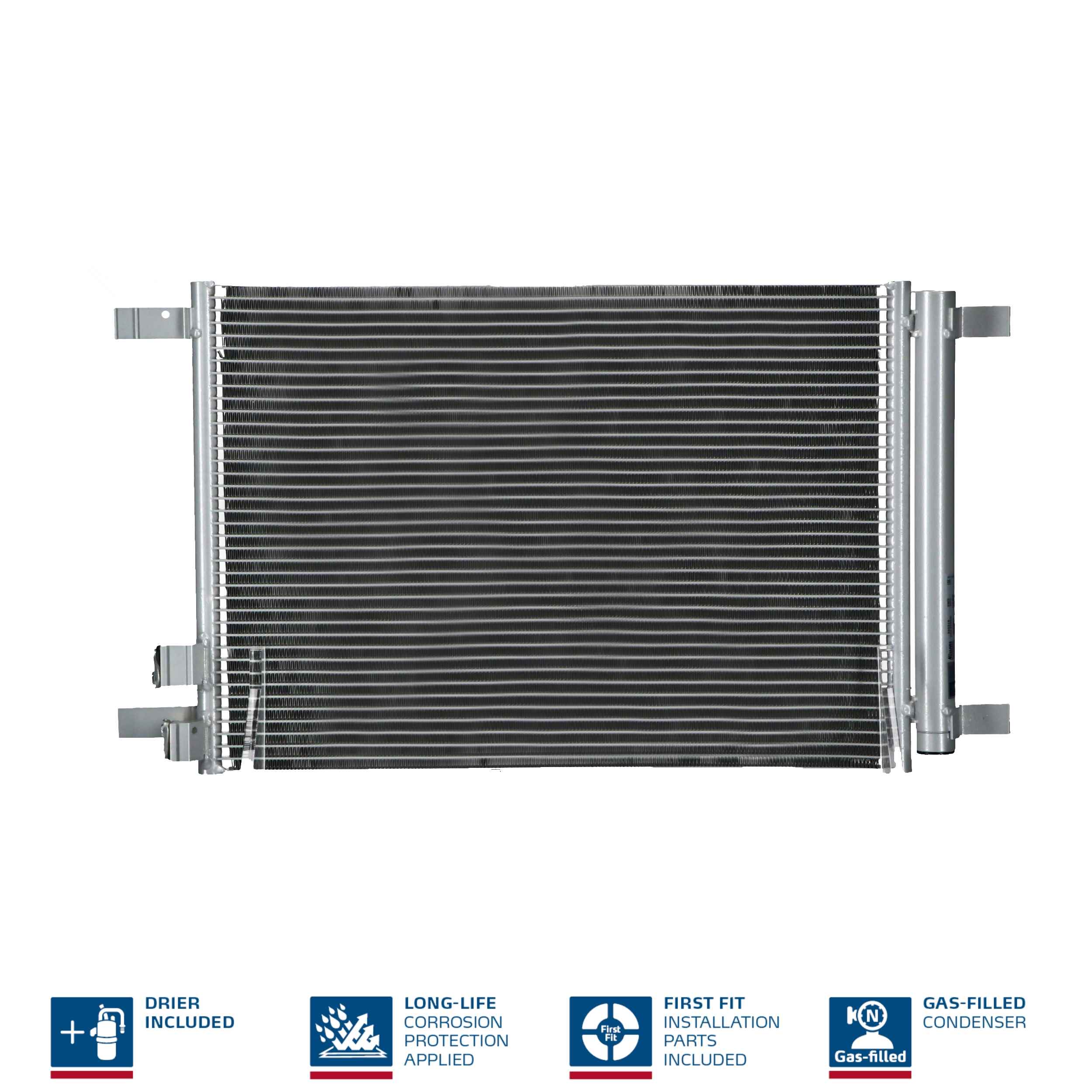 Condenser, air conditioning - 940319 NISSENS