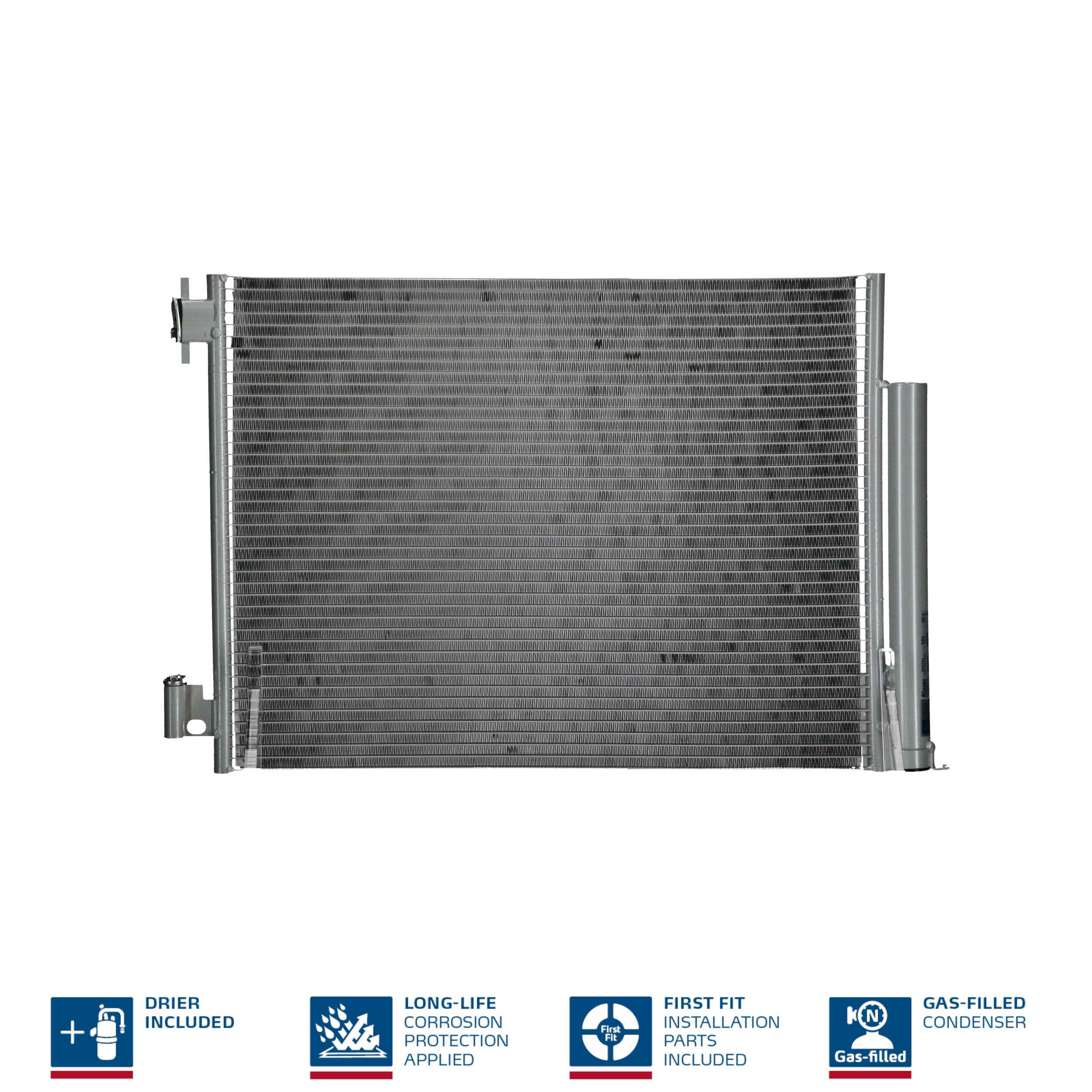 Condenser, air conditioning - 940321 NISSENS