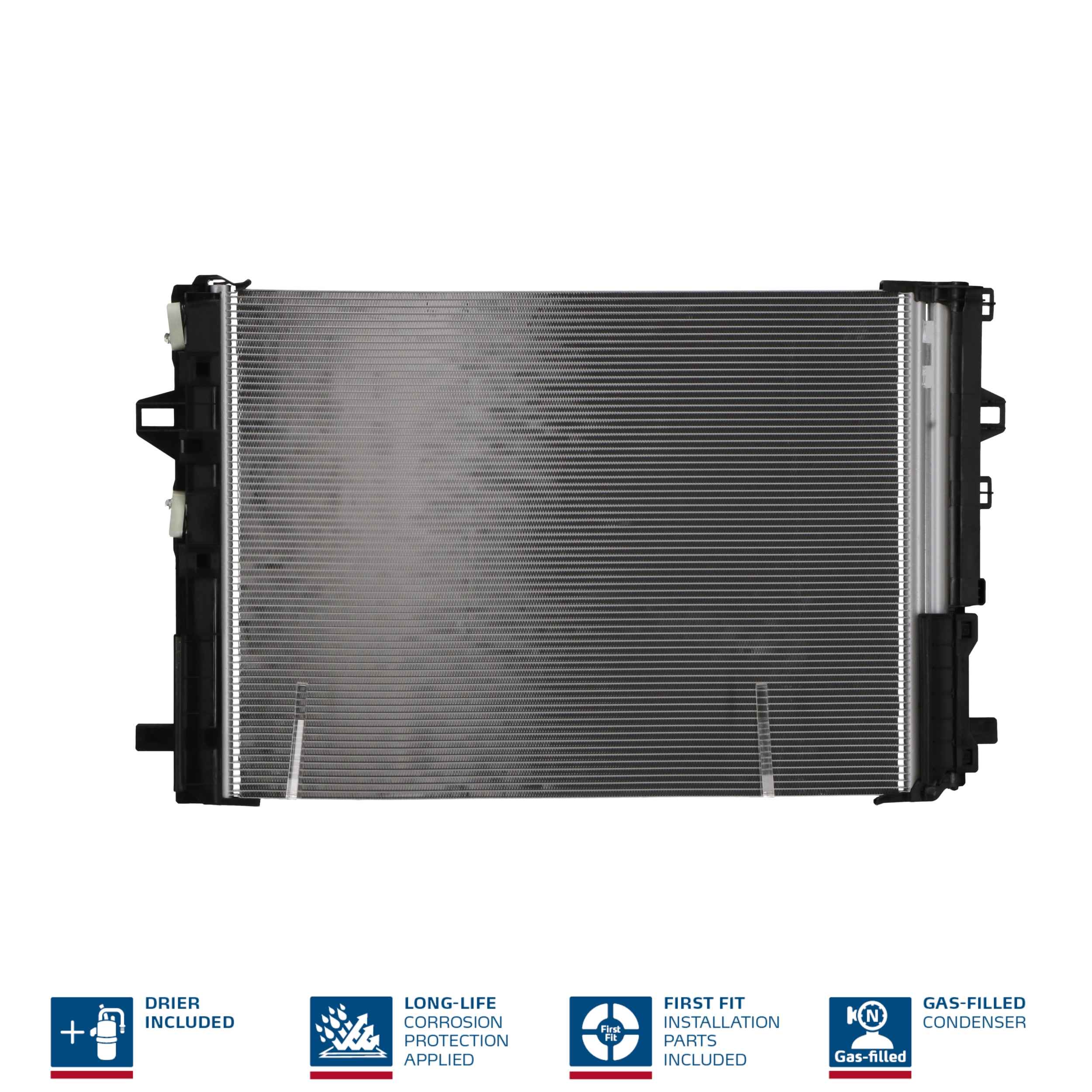 Condensatore, Climatizzatore - 940322 NISSENS