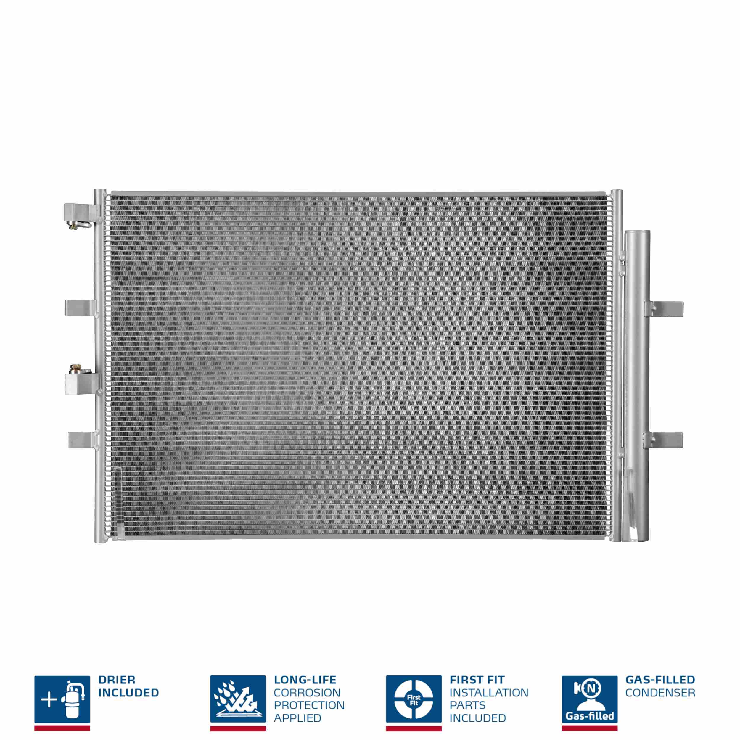 Condensatore, Climatizzatore - 940330 NISSENS