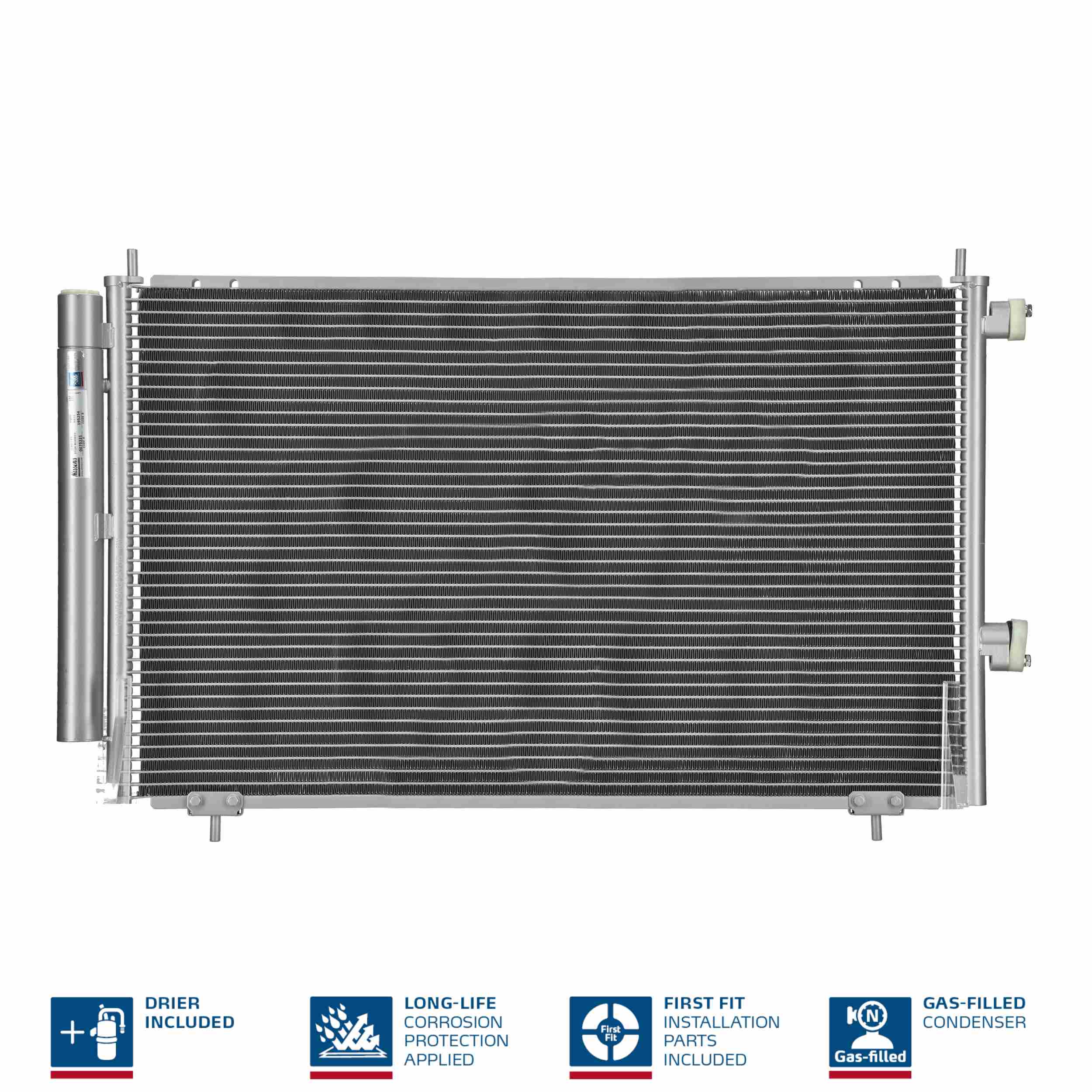 Condenser, air conditioning - 940349 NISSENS