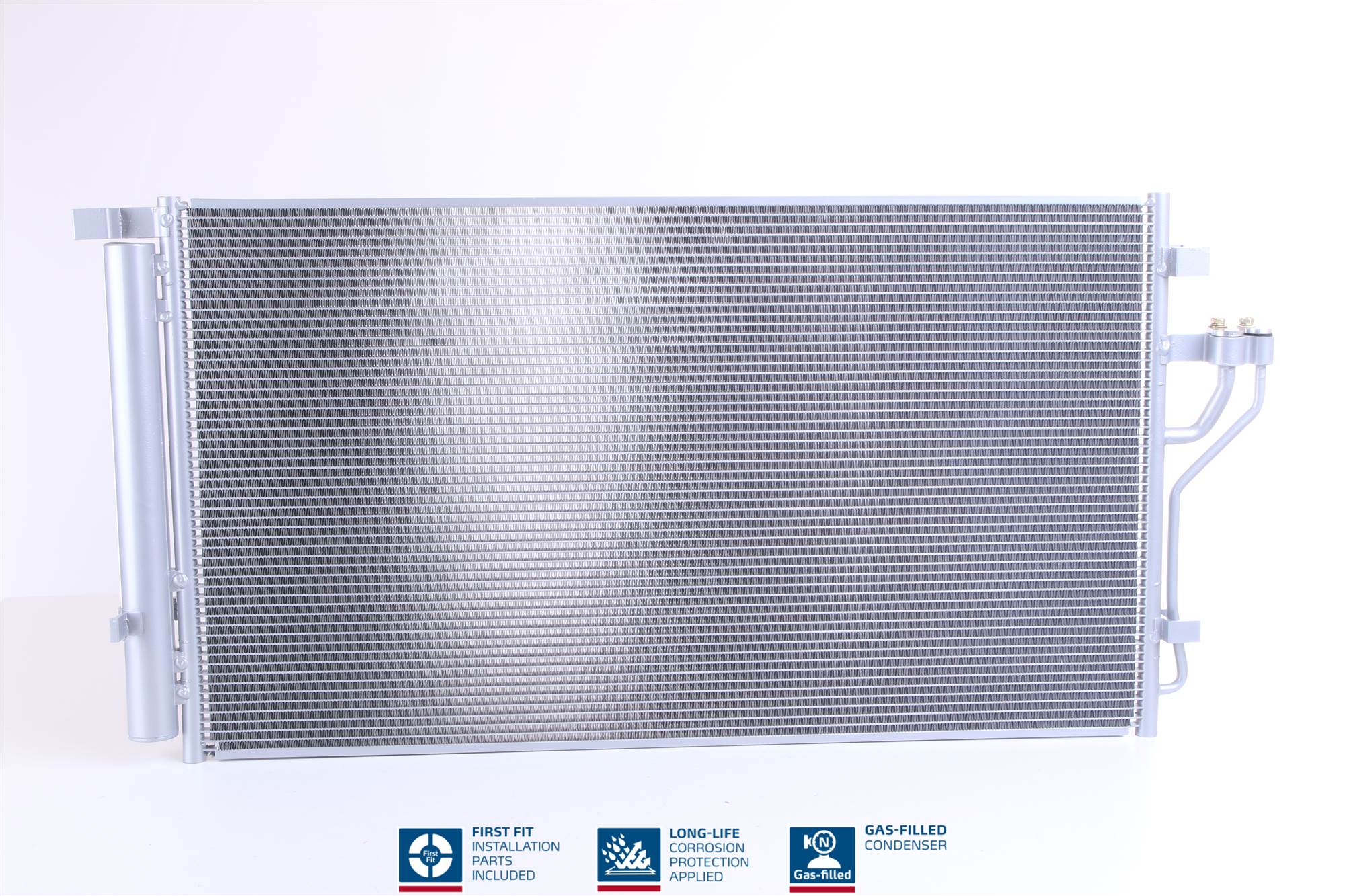 Condensatore, Climatizzatore - 940351 NISSENS