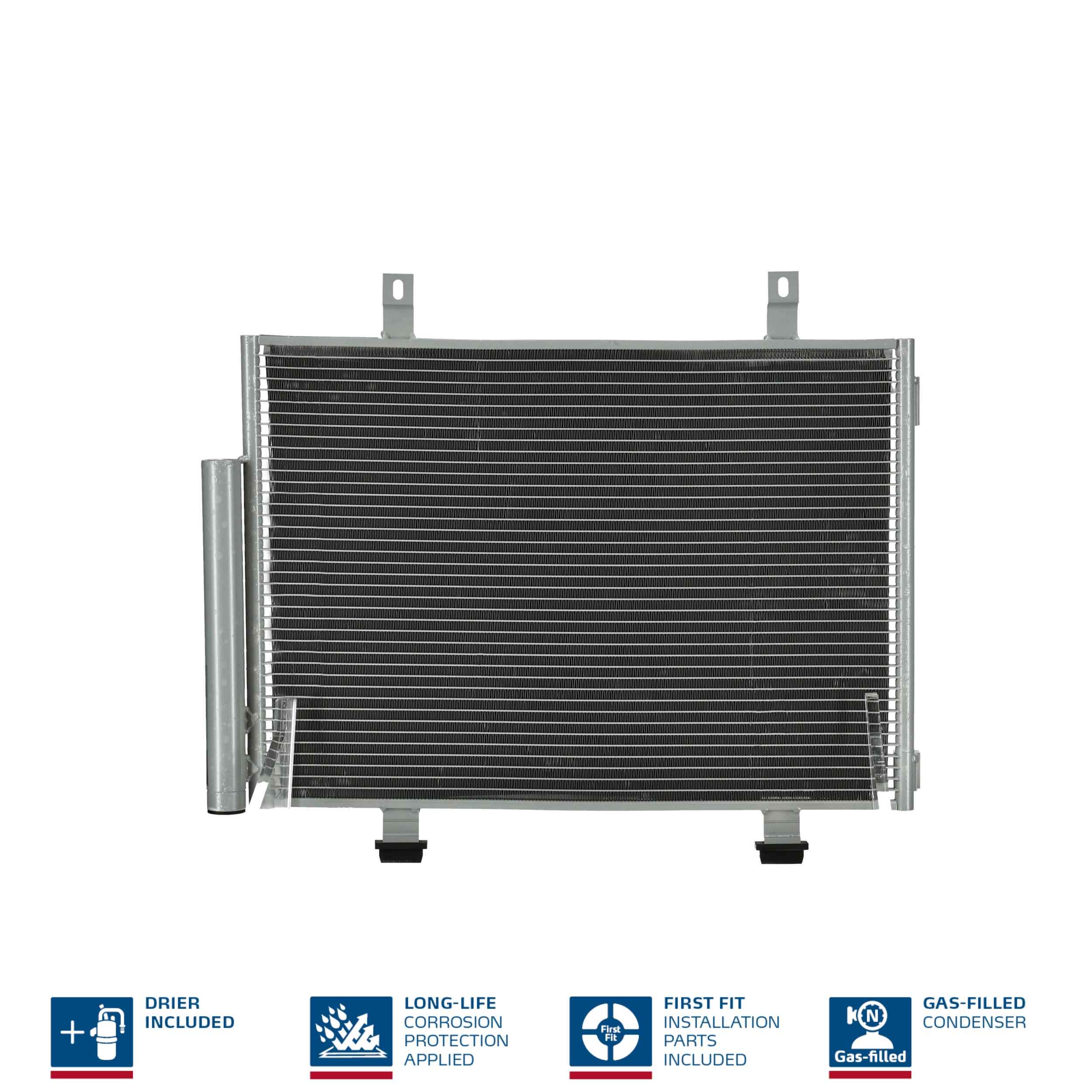Condenser, air conditioning - 940356 NISSENS