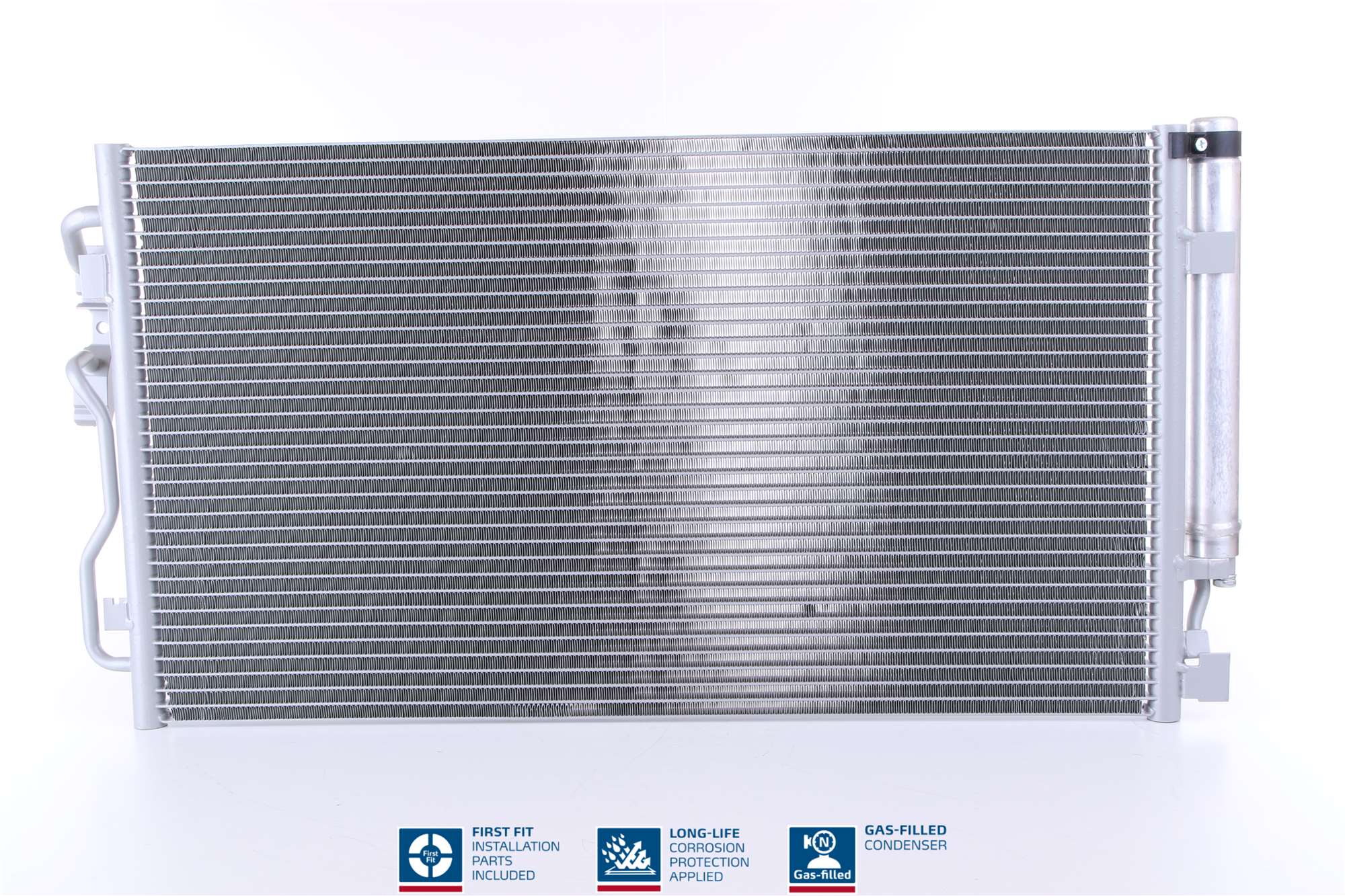 Condensatore, Climatizzatore - 940357 NISSENS