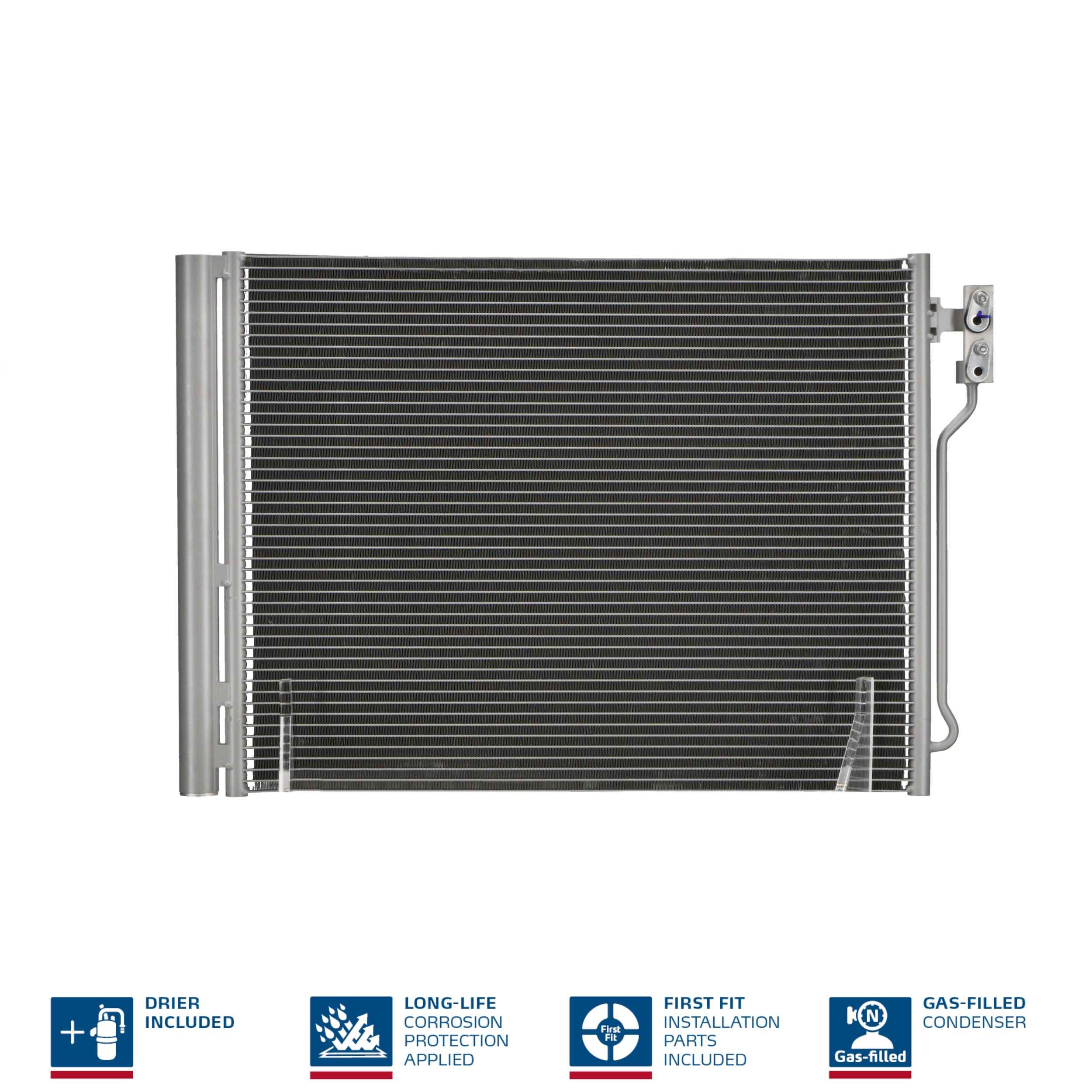 Condenser, air conditioning - 940370 NISSENS
