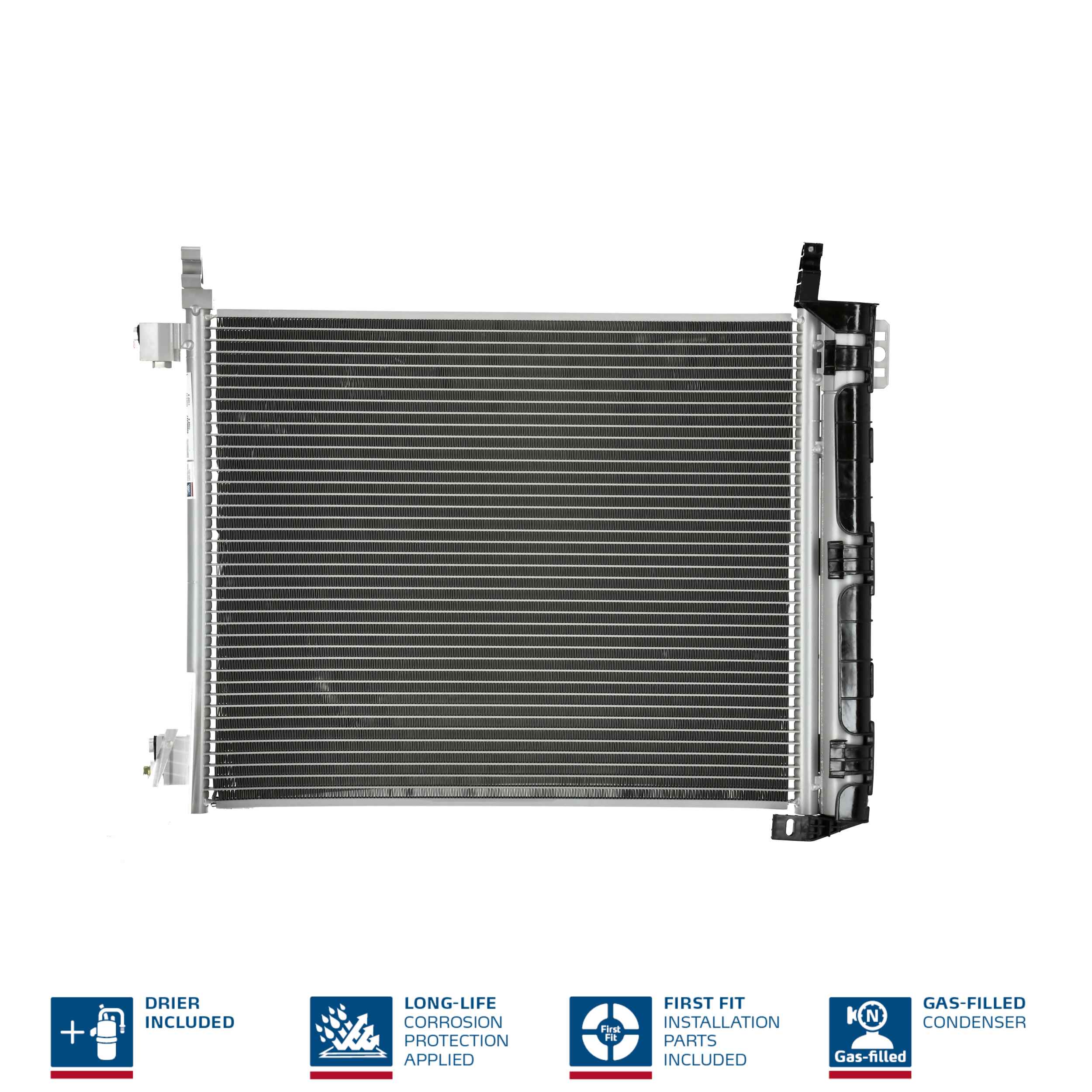 Condensatore, Climatizzatore - 940372 NISSENS