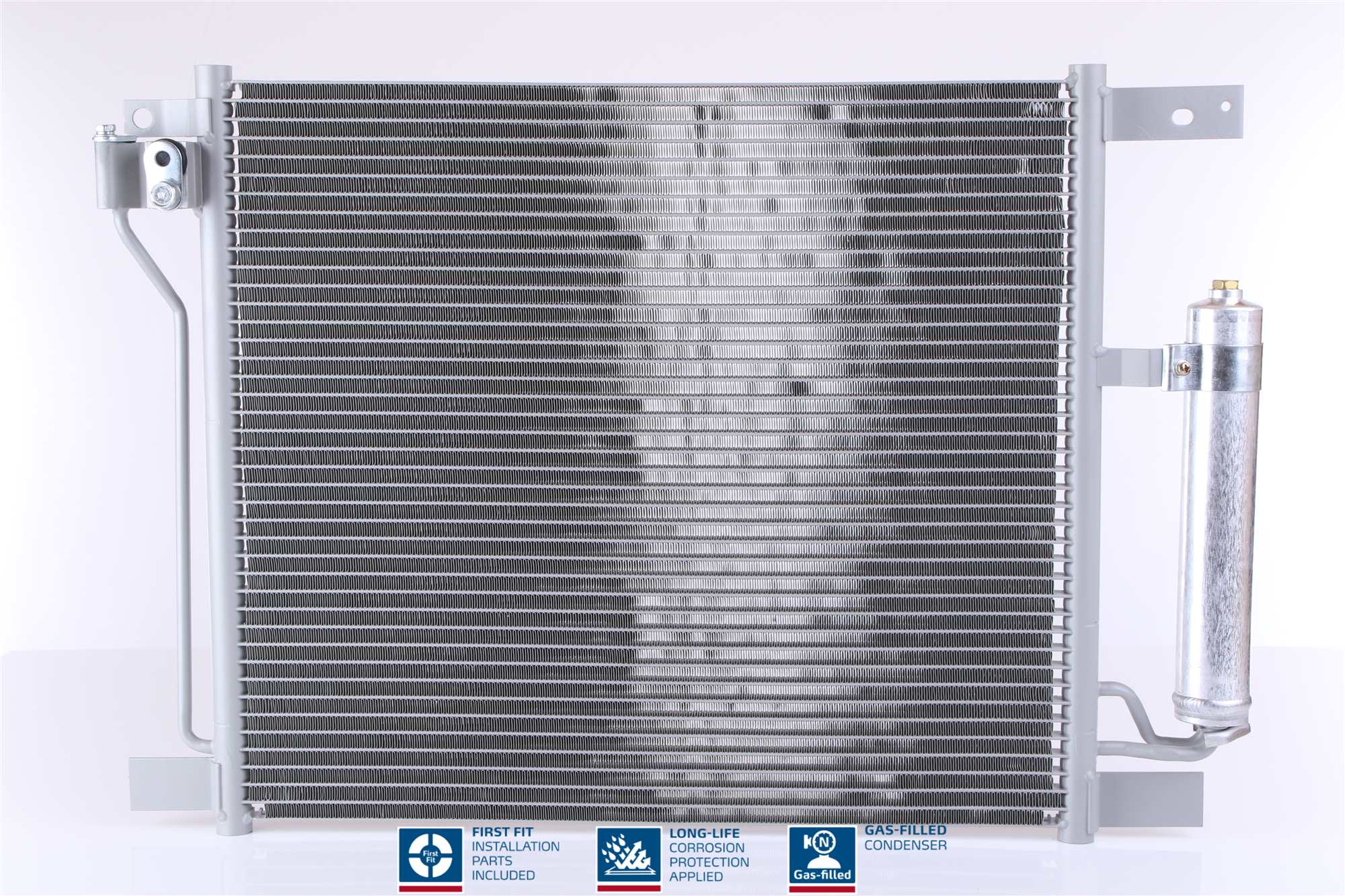 Condenser, air conditioning - 940384 NISSENS