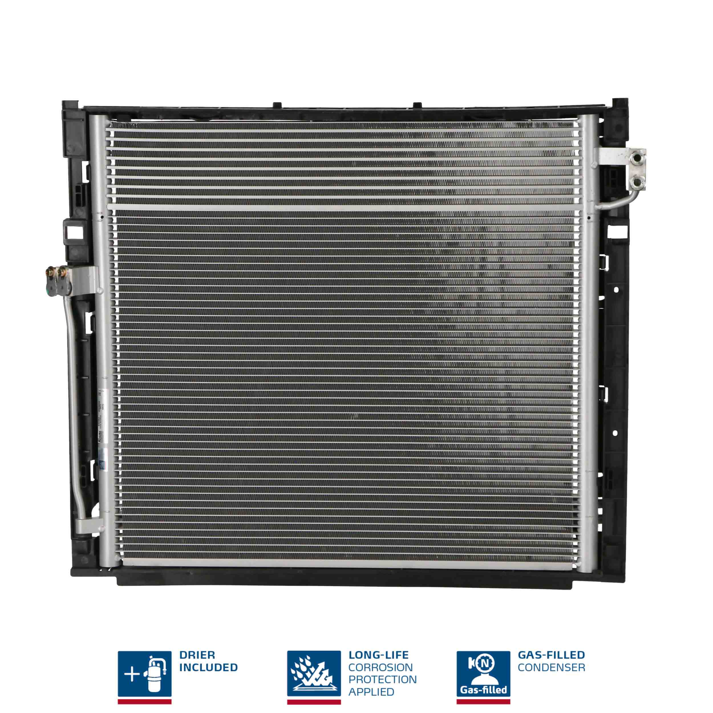Condenser, air conditioning - 940394 NISSENS