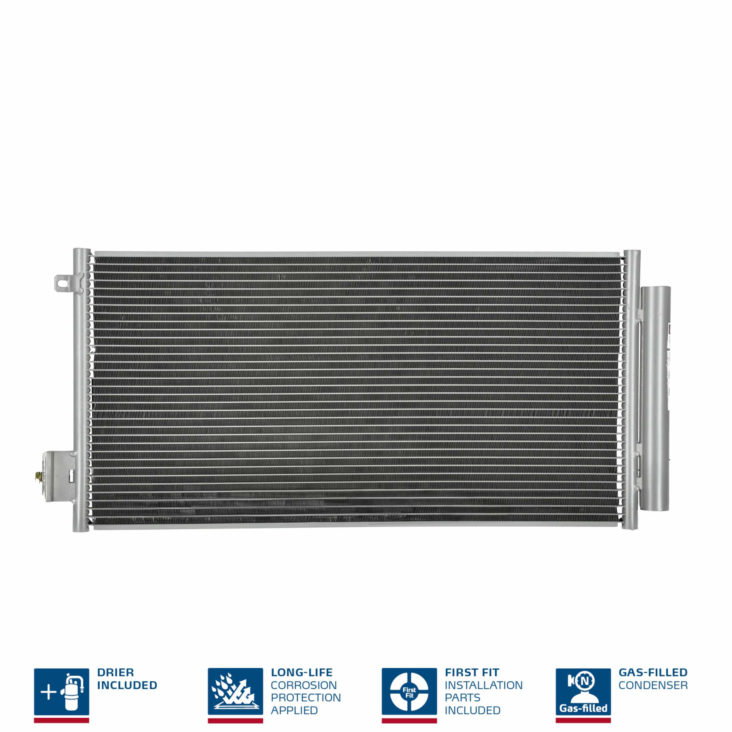 Condenser, air conditioning - 940395 NISSENS