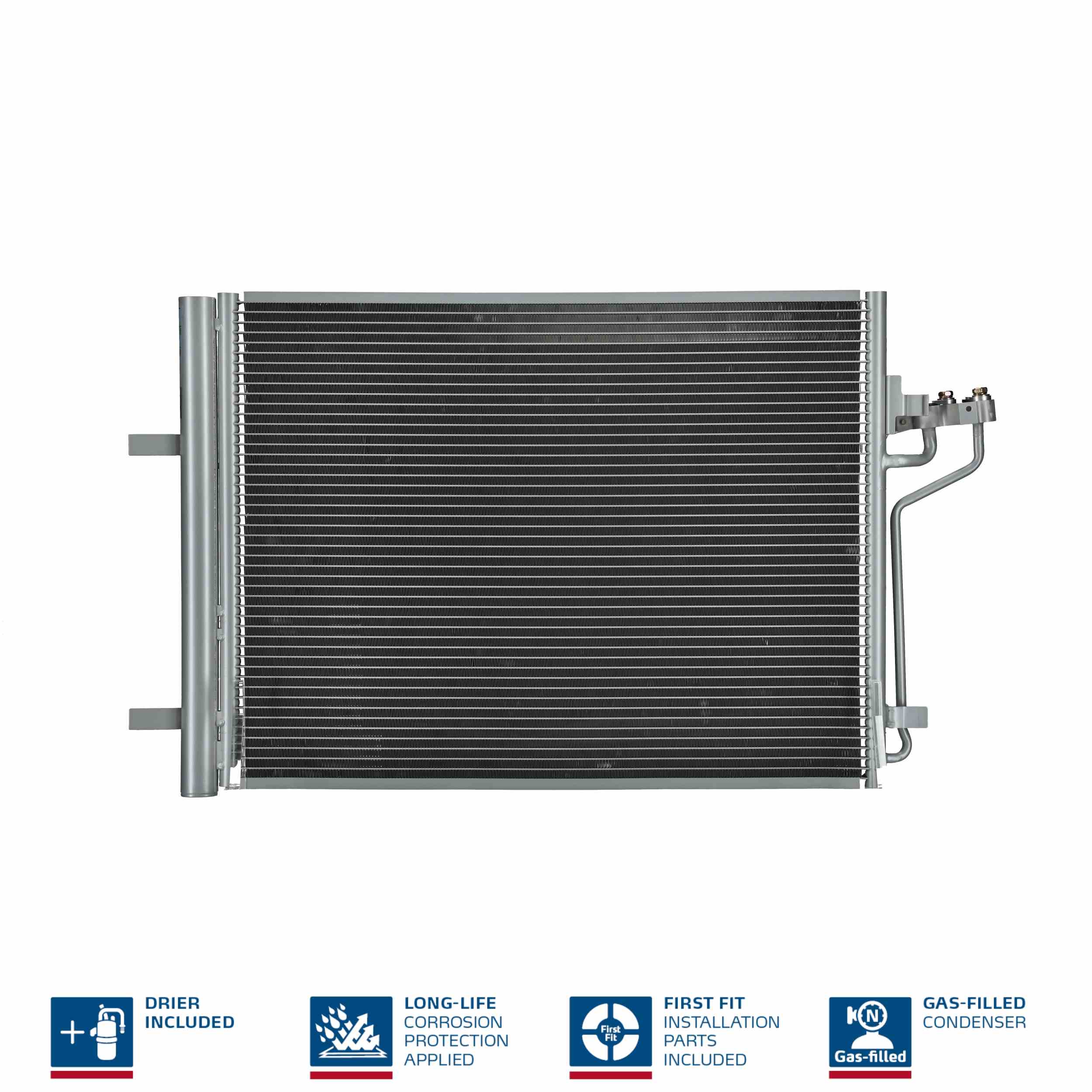Condensatore, Climatizzatore - 940398 NISSENS