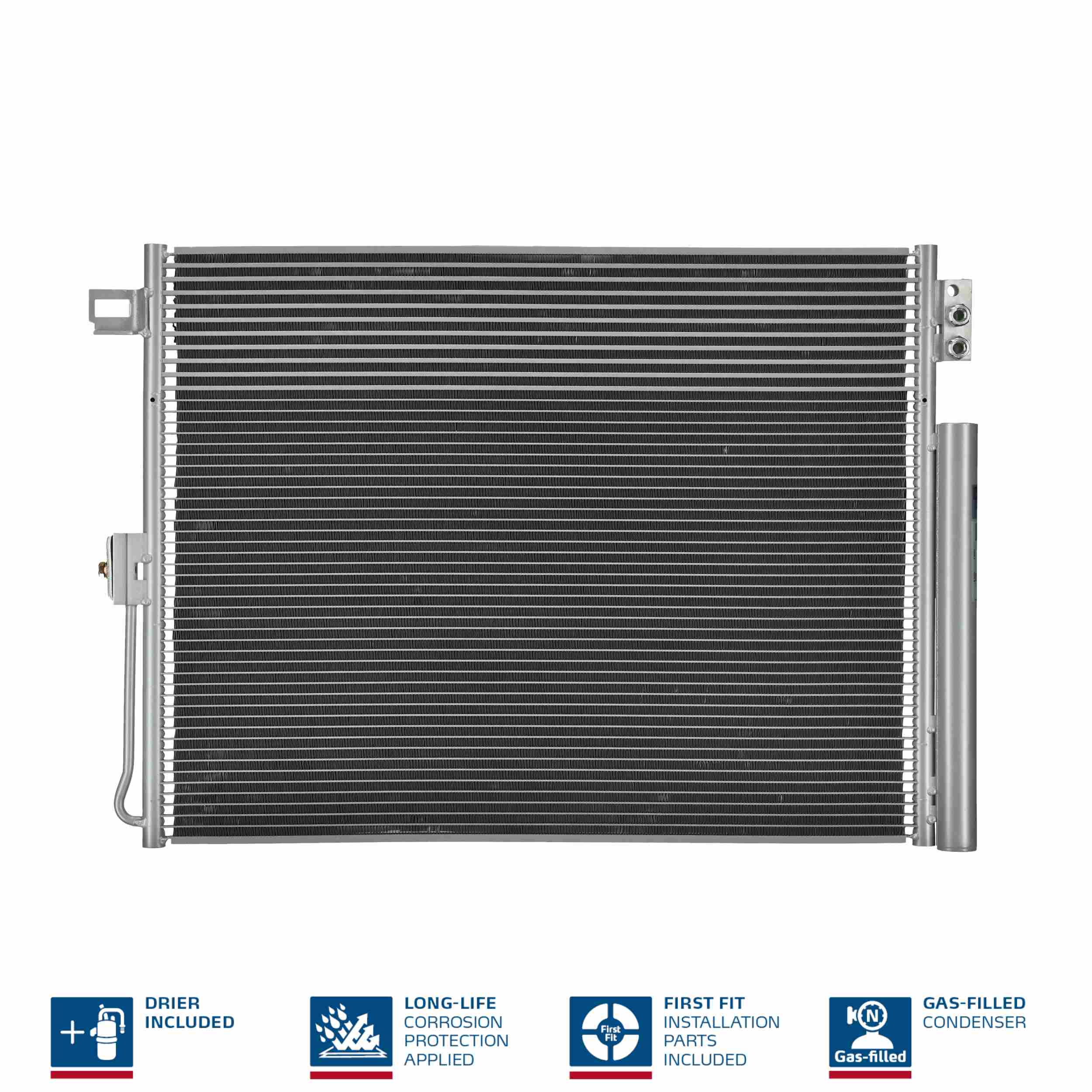 Condensatore, Climatizzatore - 940411 NISSENS