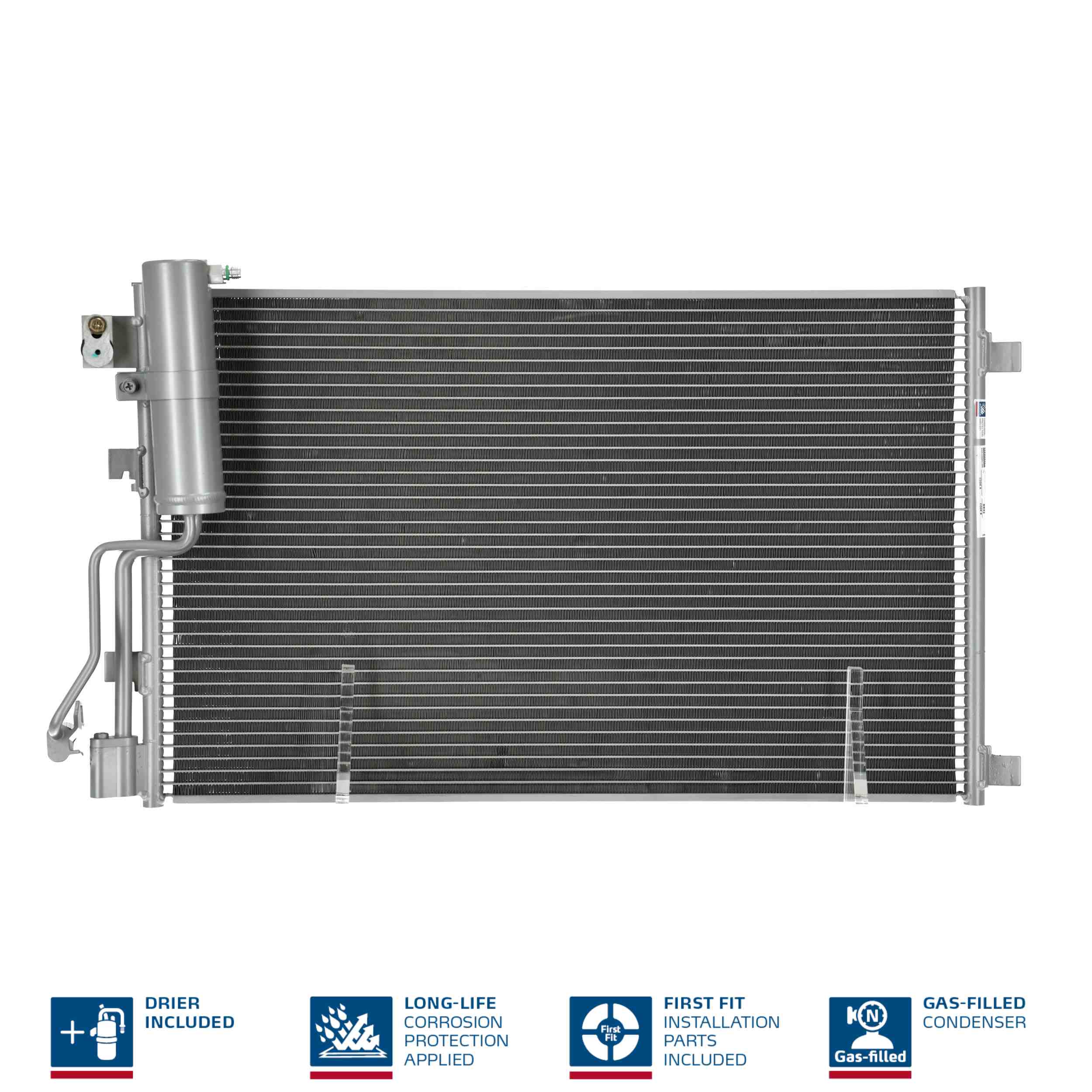 Condensatore, Climatizzatore - 940417 NISSENS