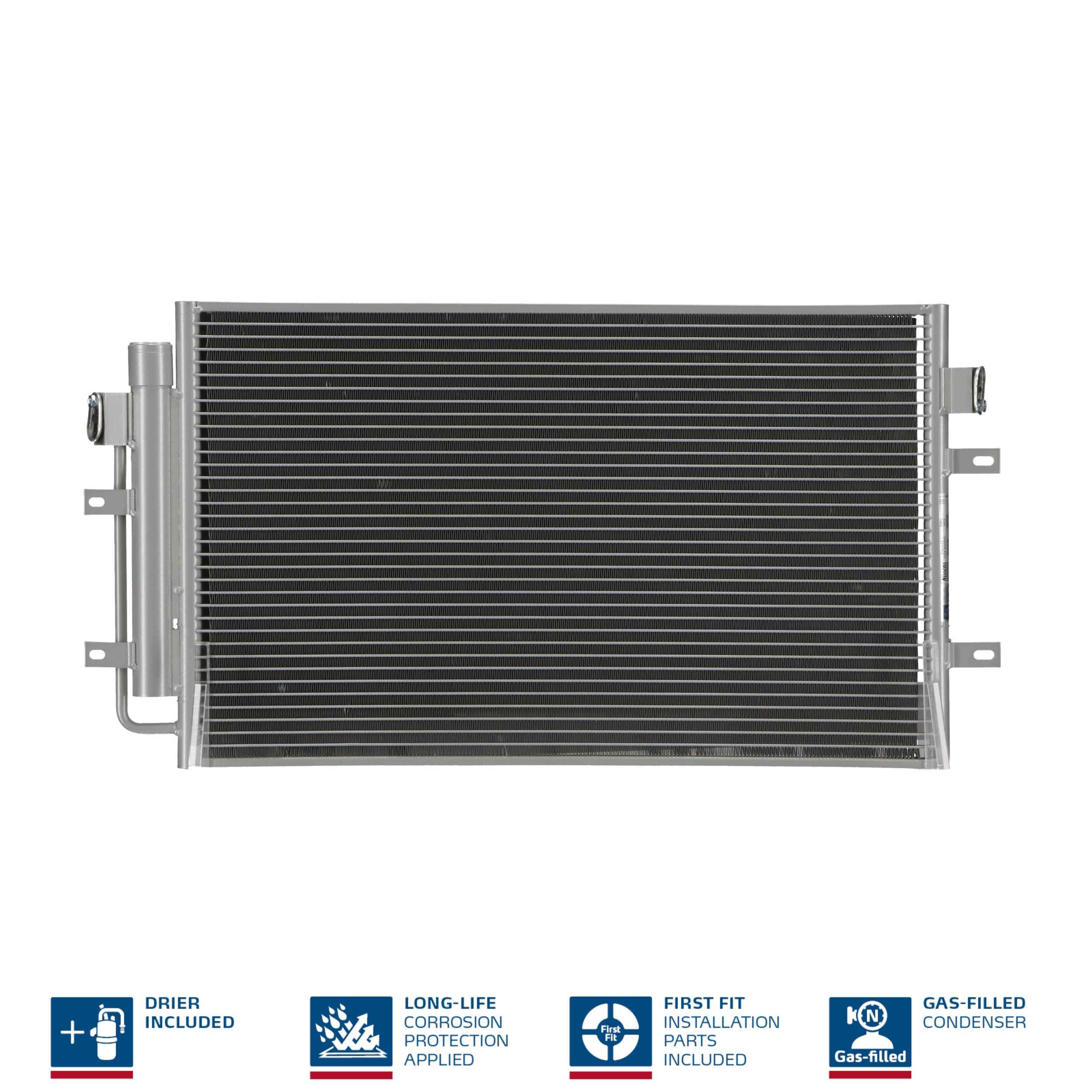 Condenser, air conditioning - 940431 NISSENS