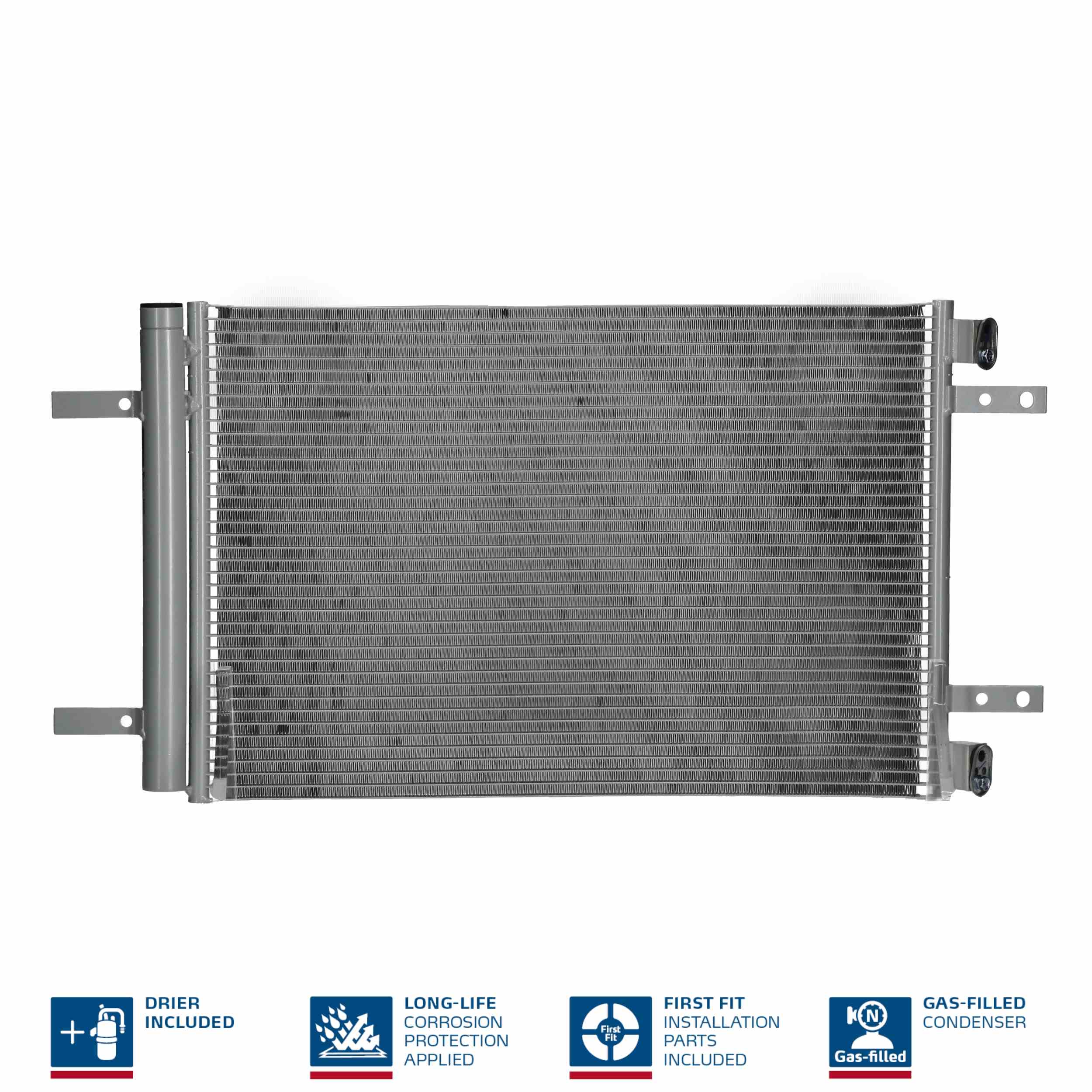 Condensatore, Climatizzatore - 940458 NISSENS