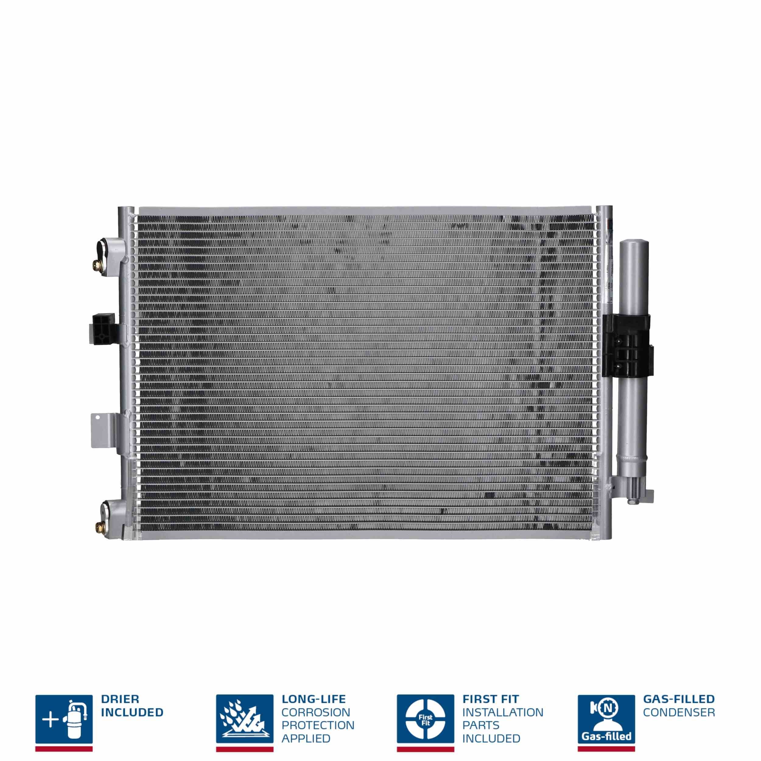 Condenser, air conditioning - 940463 NISSENS