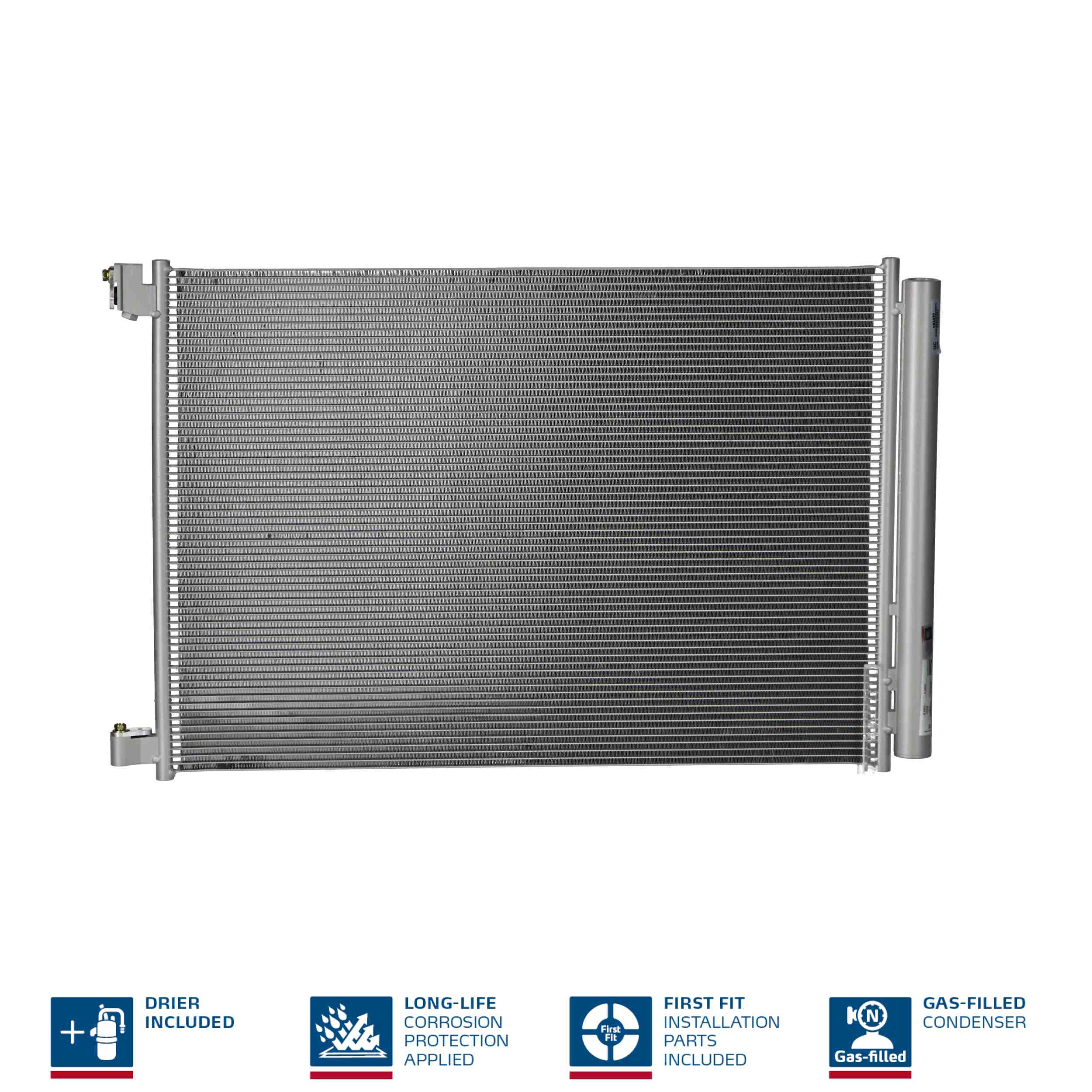 Condensatore, Climatizzatore - 940519 NISSENS
