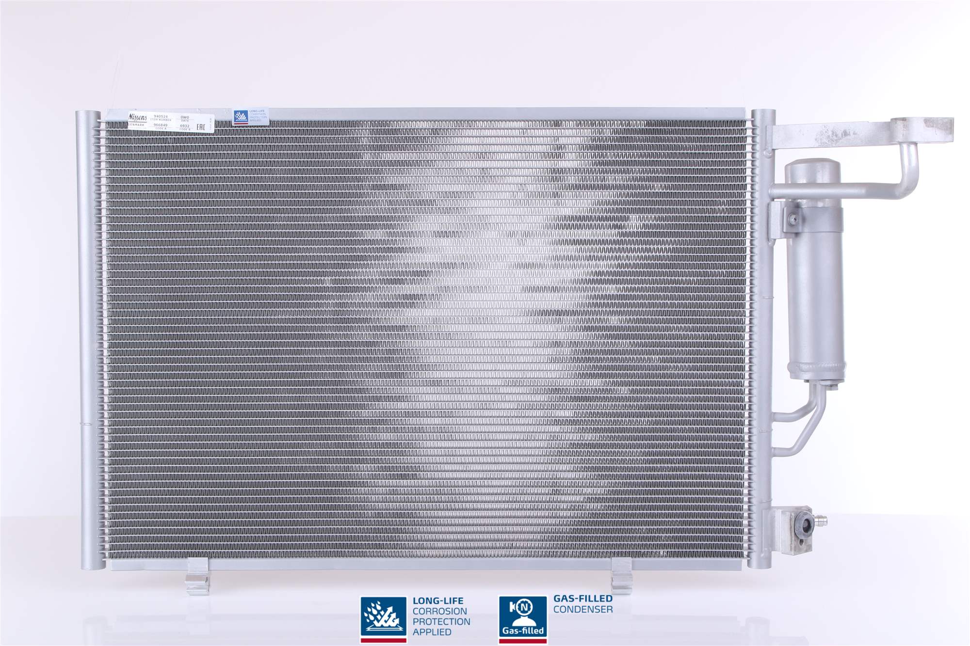 Condenser, air conditioning - 940524 NISSENS