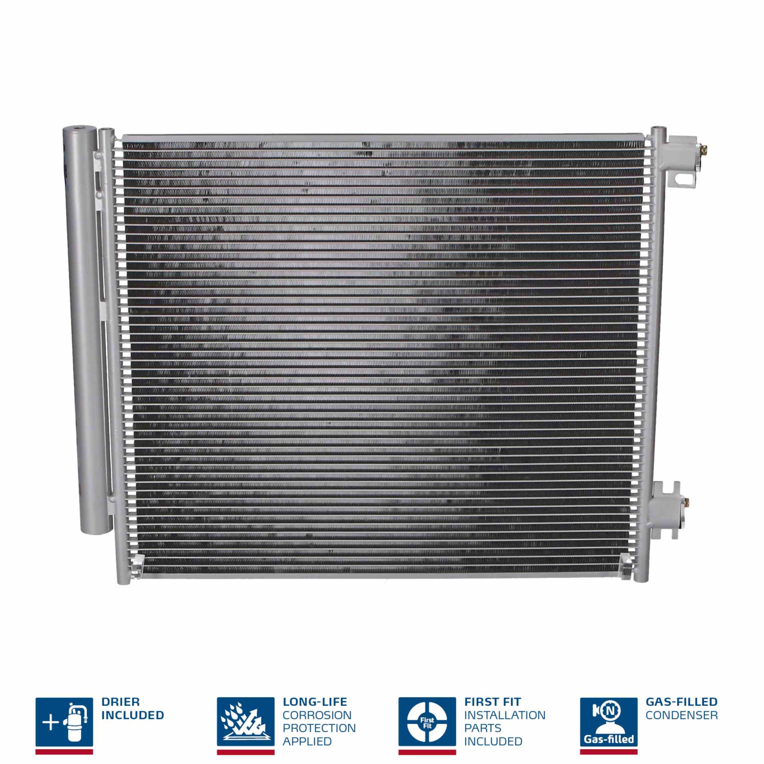 Condenser, air conditioning - 940546 NISSENS
