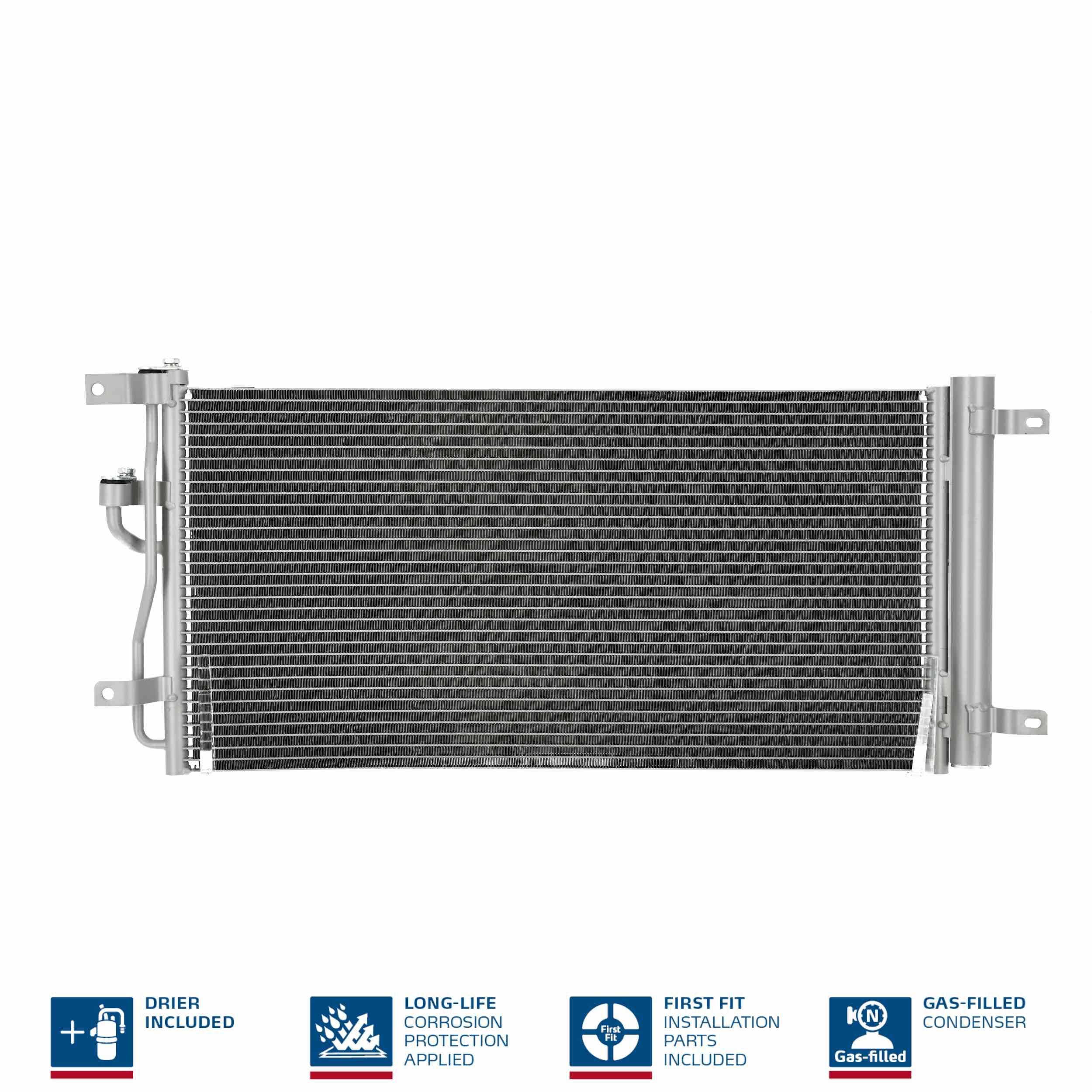 Condenser, air conditioning - 940569 NISSENS