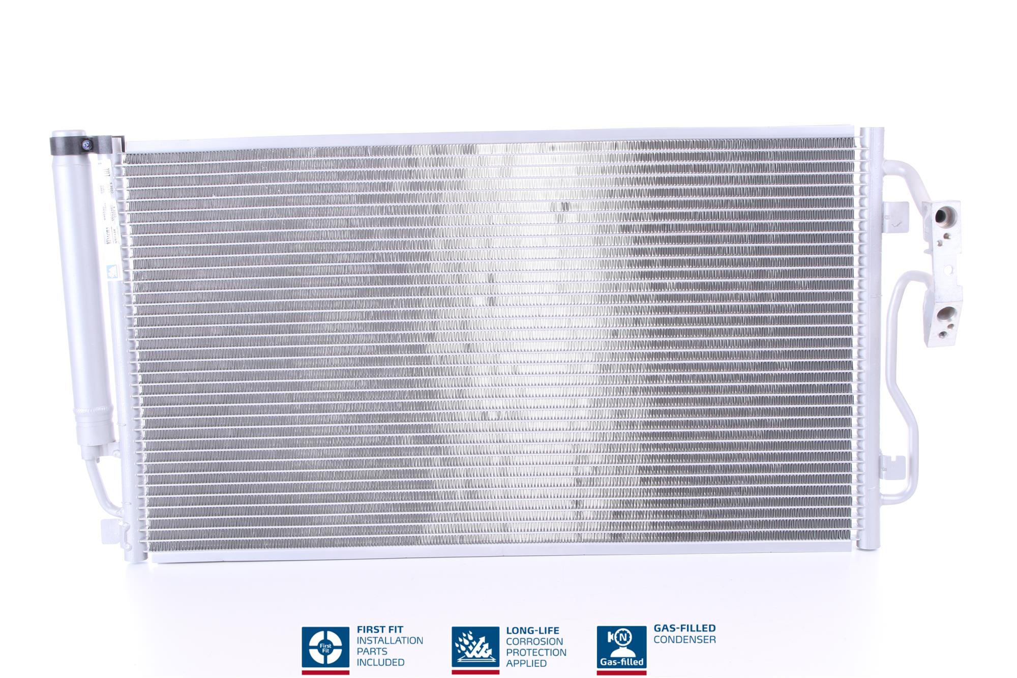 Condensatore, Climatizzatore - 940590 NISSENS