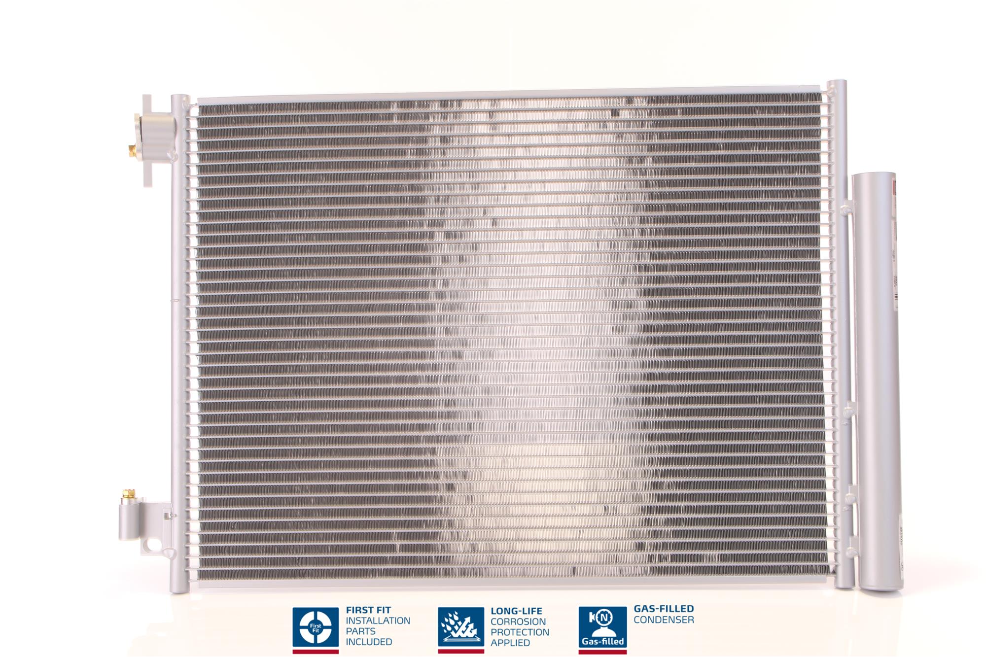 Condenser, air conditioning - 940593 NISSENS