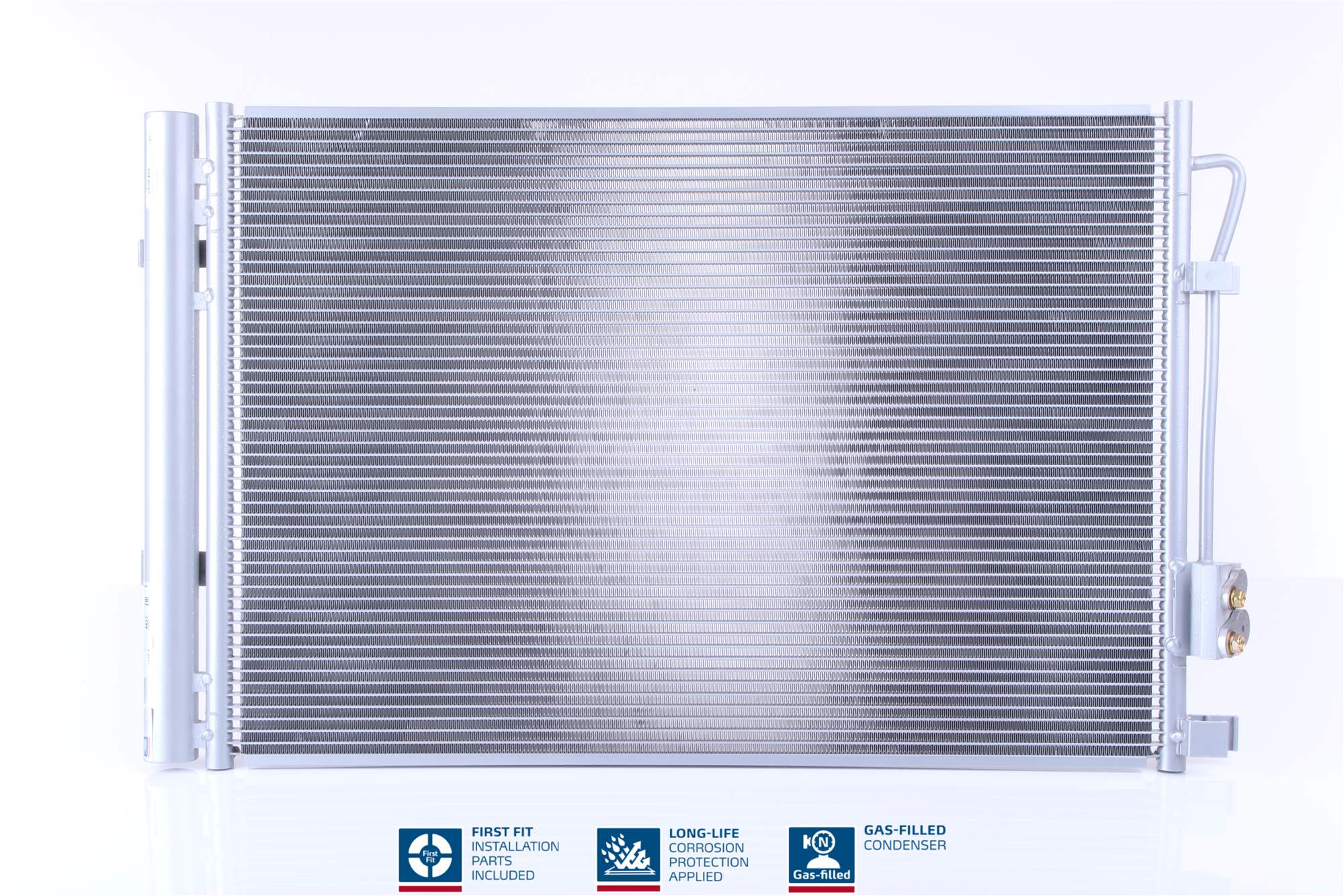 Condenser, air conditioning - 940636 NISSENS