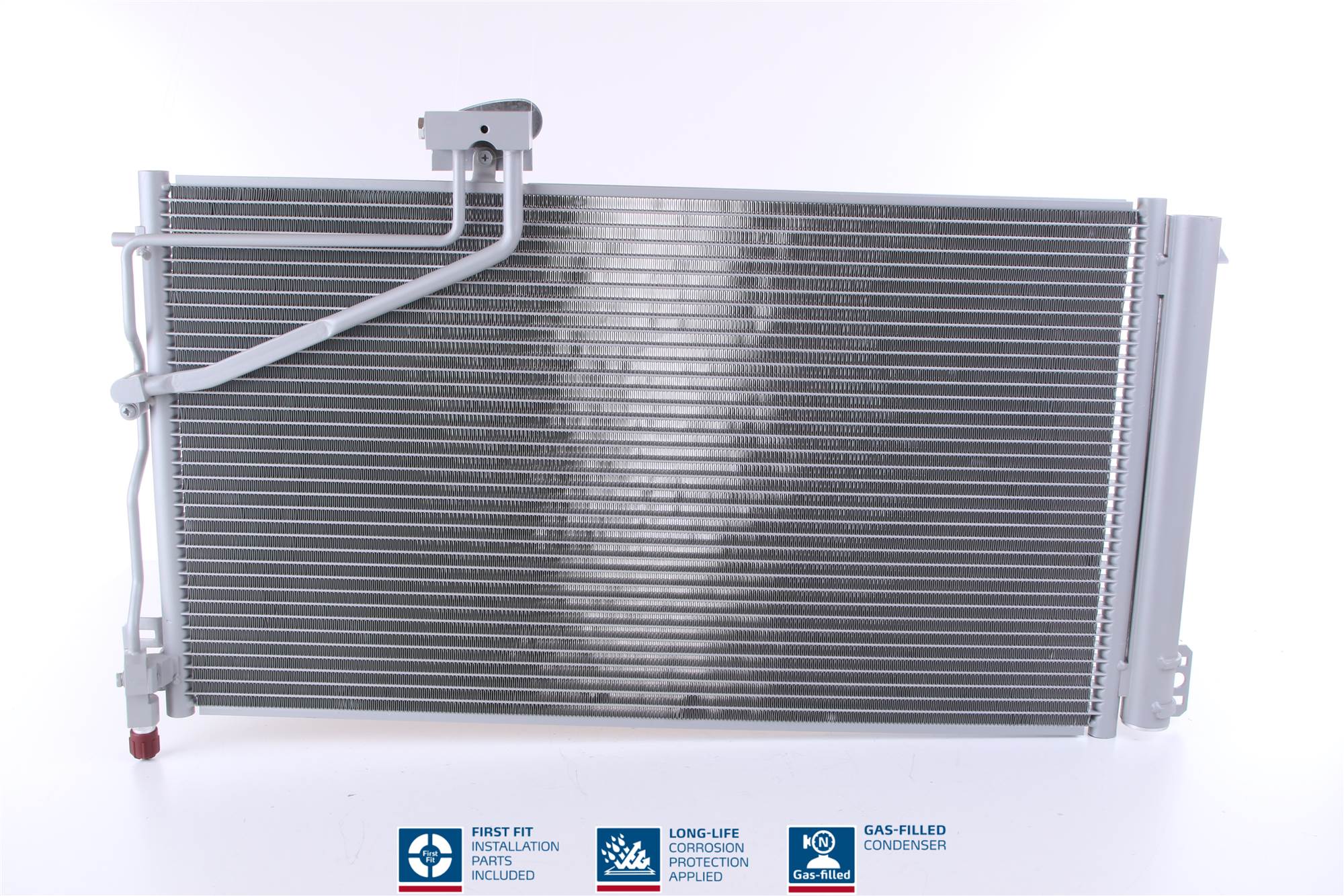 Condenser, air conditioning - 940657 NISSENS