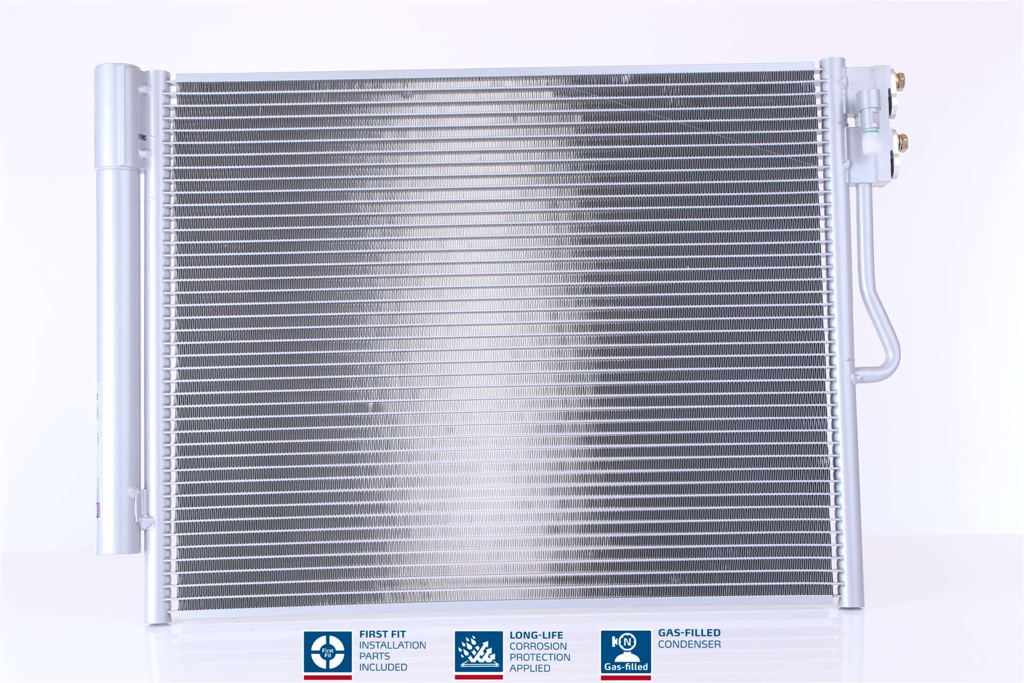 Condenser, air conditioning - 940677 NISSENS