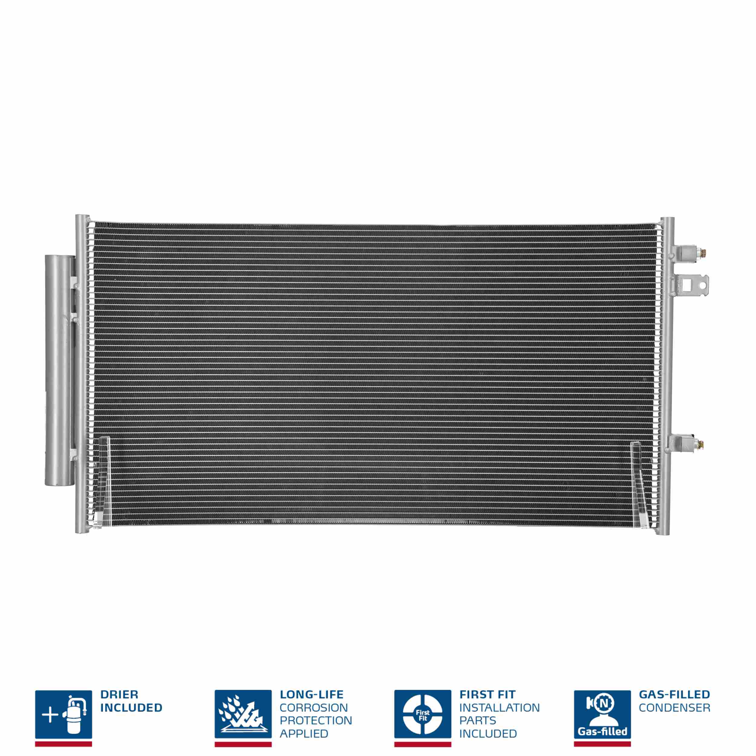 Condensatore, Climatizzatore - 940692 NISSENS