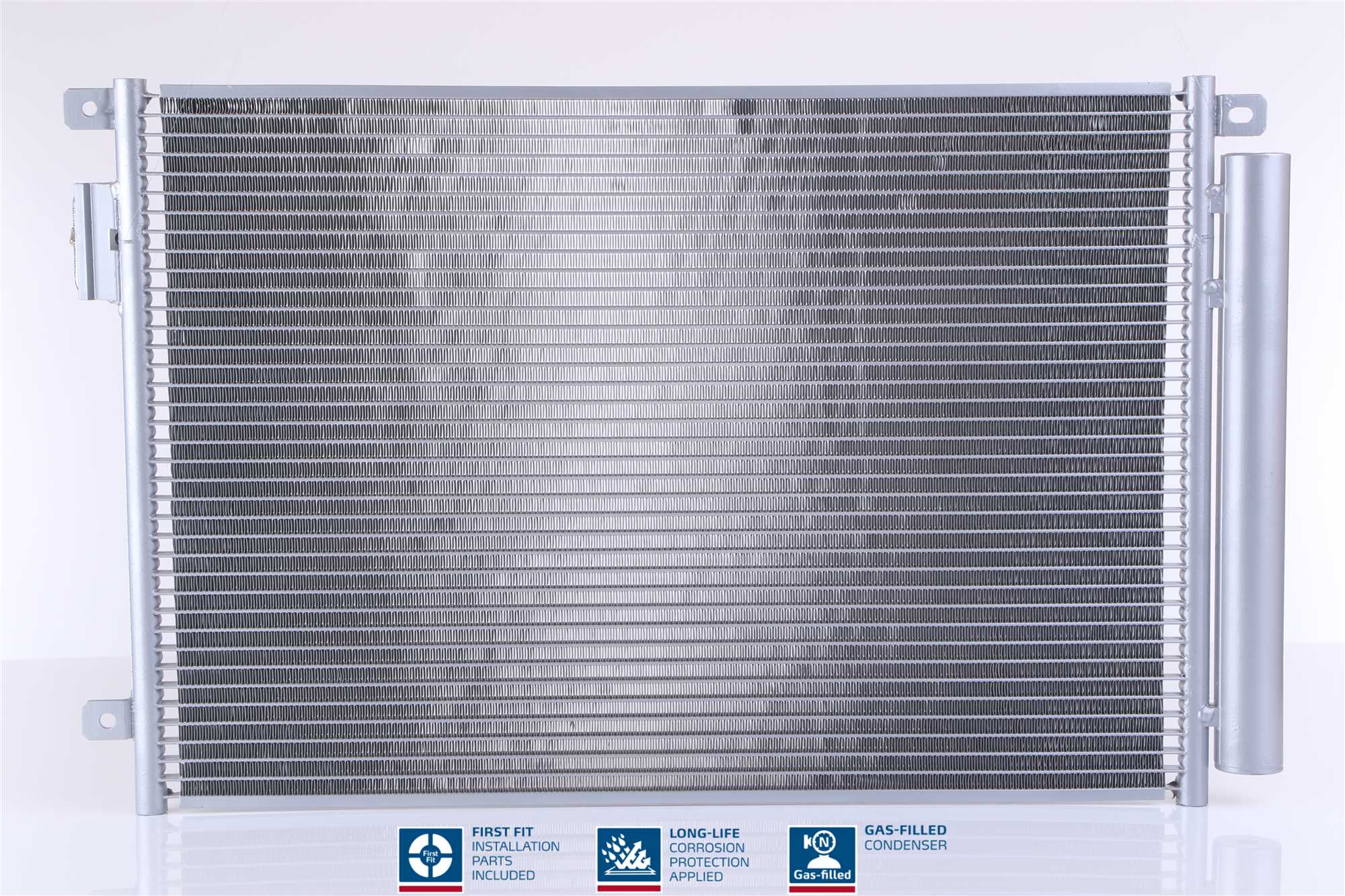 Condenser, air conditioning - 940693 NISSENS