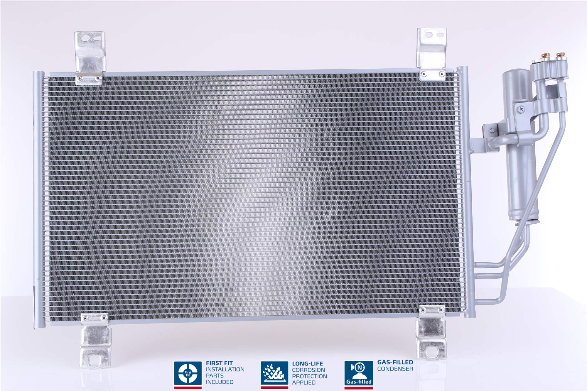 Condenser, air conditioning - 940725 NISSENS