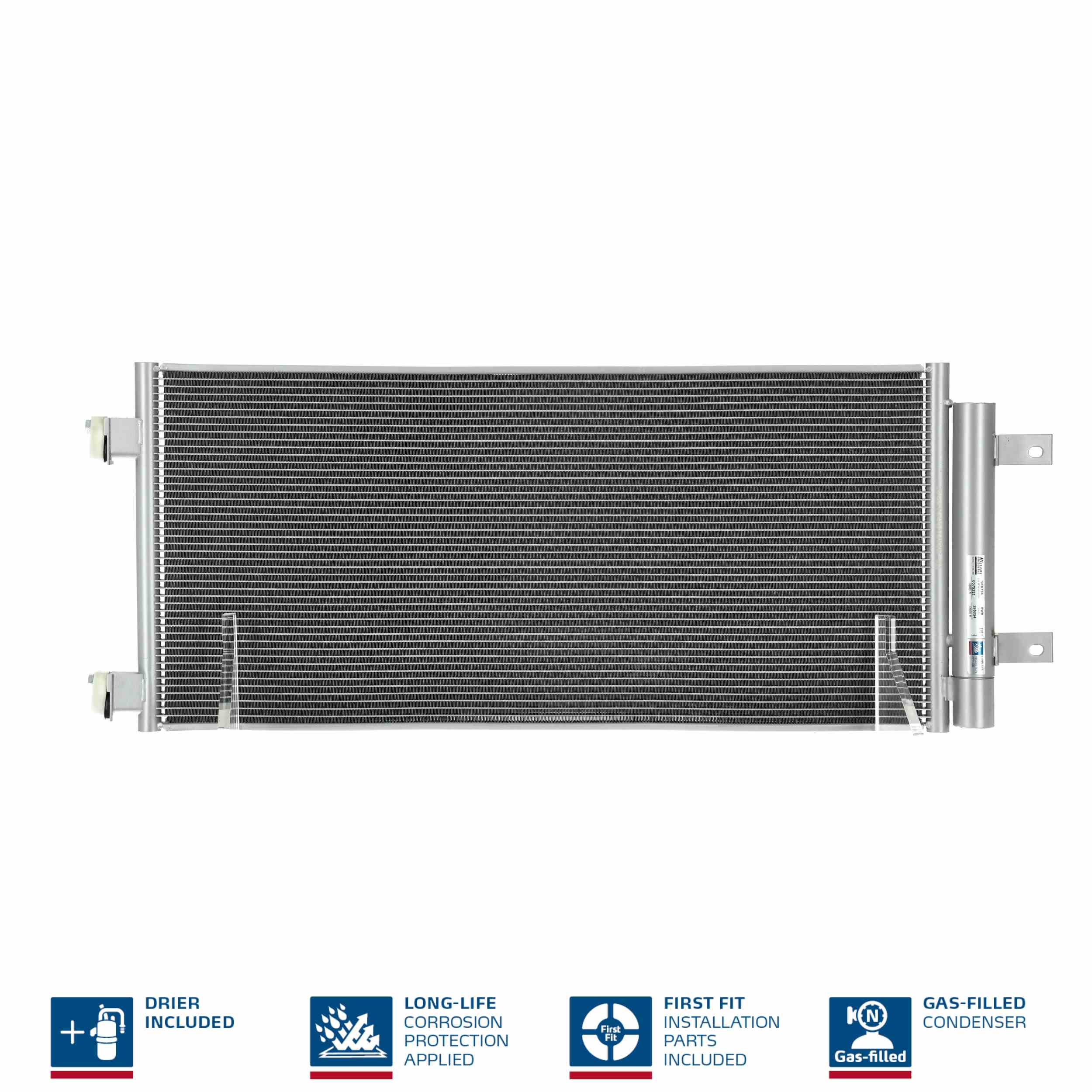 Condensatore, Climatizzatore - 940734 NISSENS