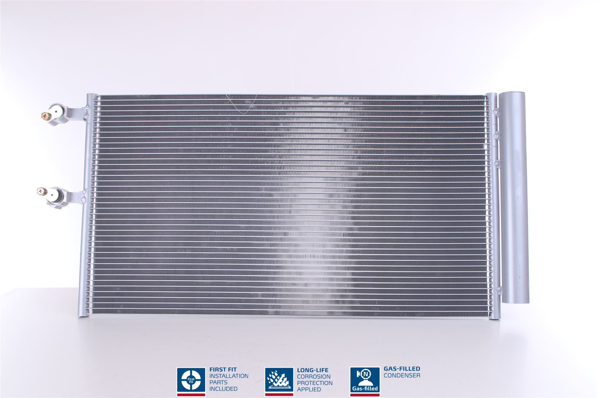 Condenser, air conditioning - 940743 NISSENS