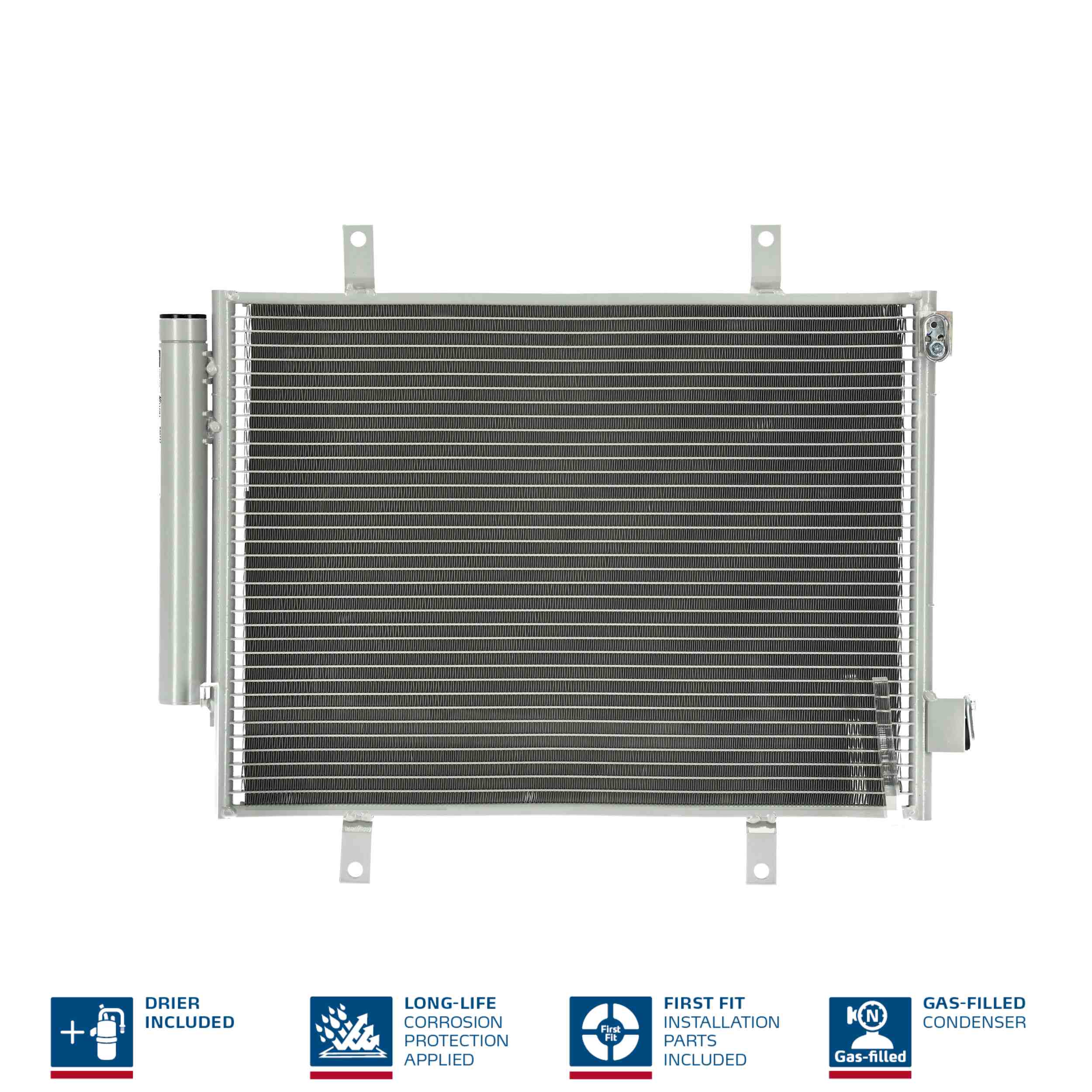 Condenser, air conditioning - 940747 NISSENS