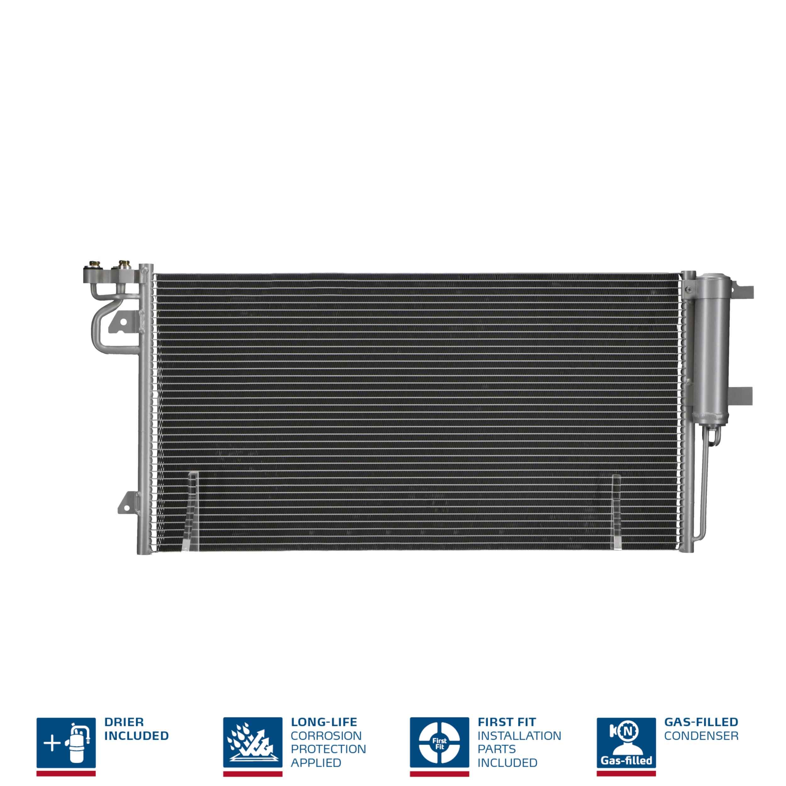 Condensatore, Climatizzatore - 940764 NISSENS