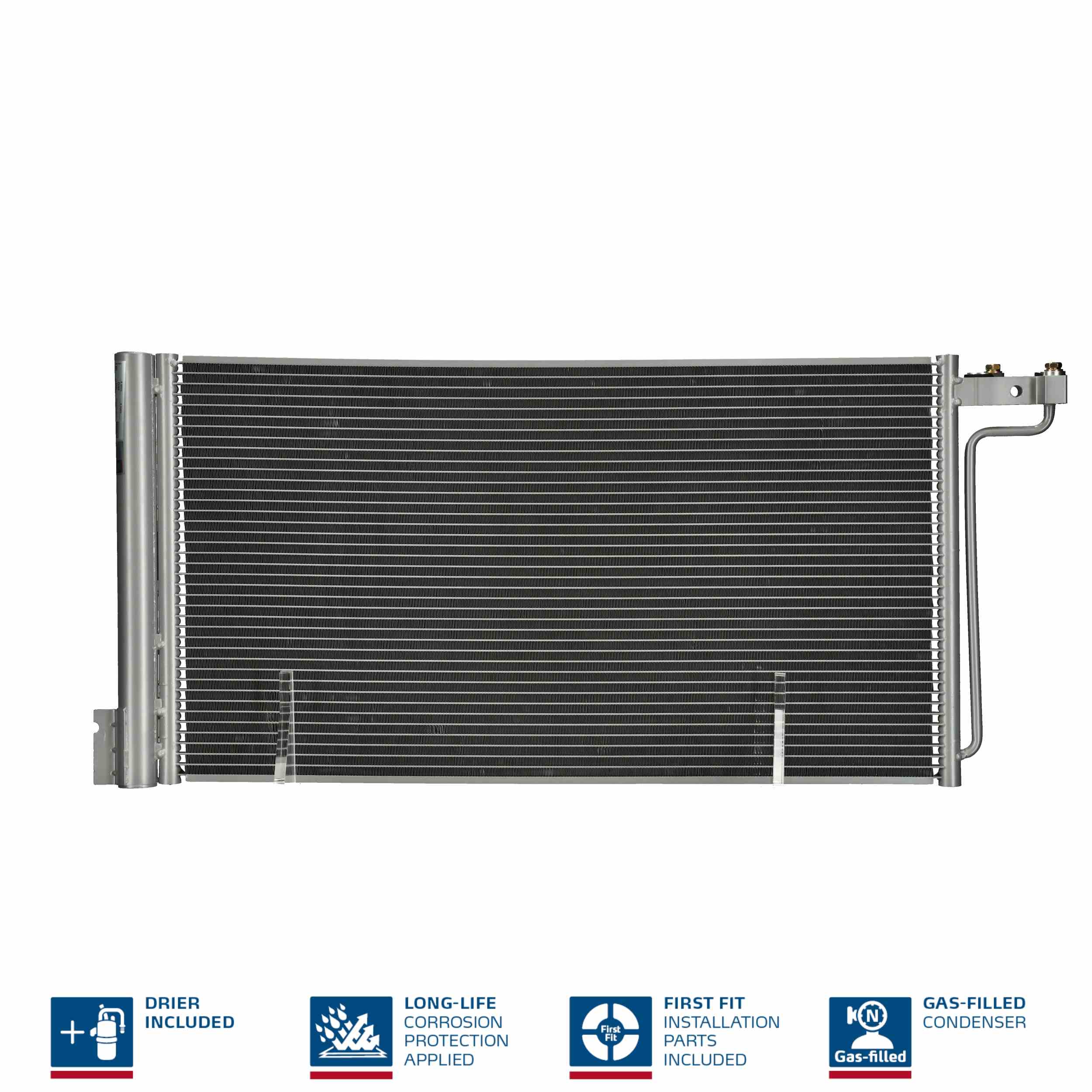 Condenser, air conditioning - 940765 NISSENS