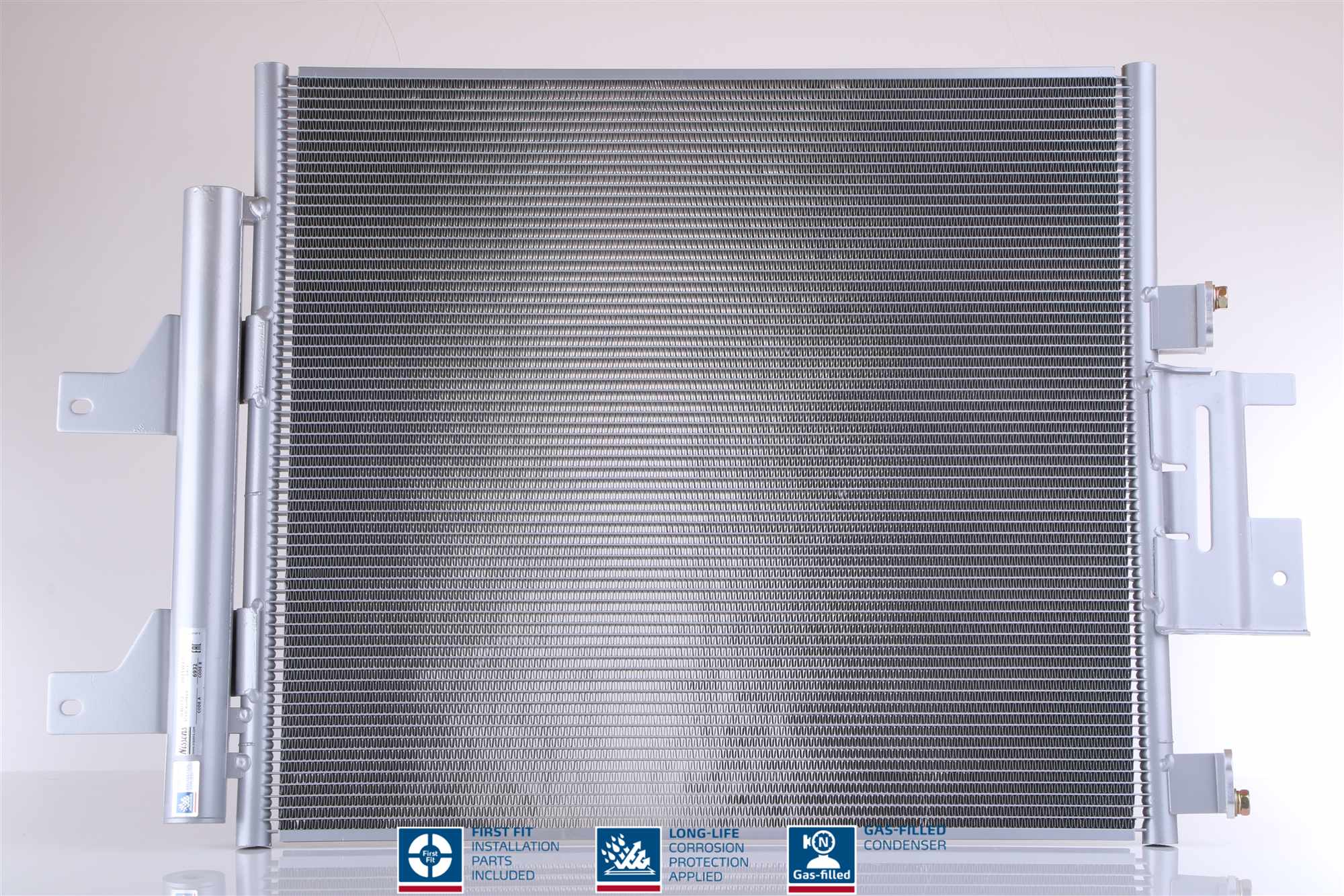 Condenser, air conditioning - 940772 NISSENS
