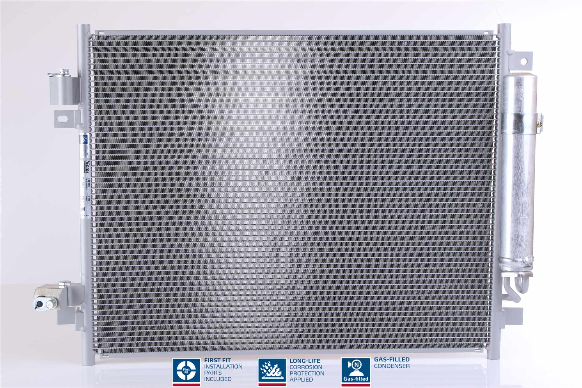 Condenser, air conditioning - 940789 NISSENS