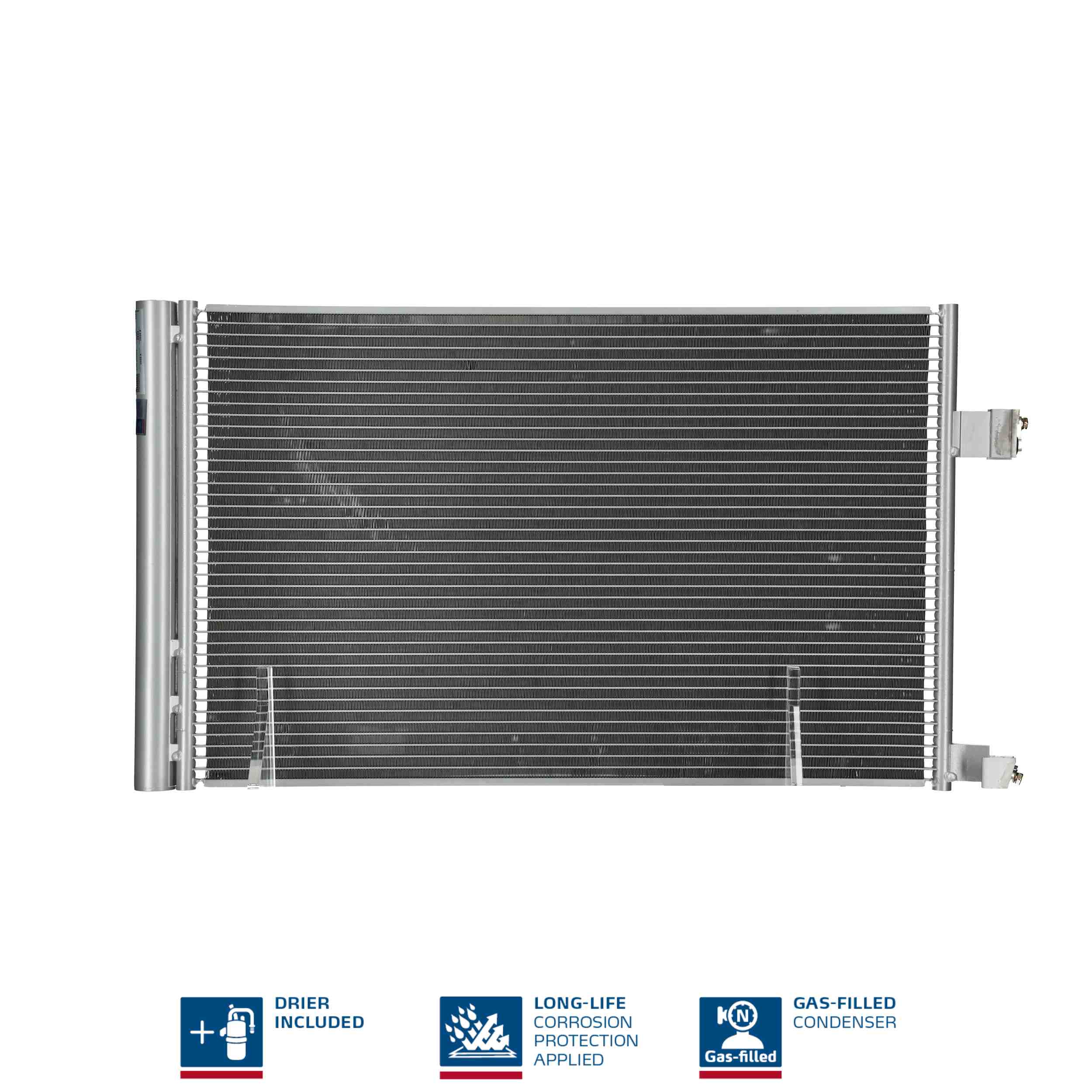 Condensatore, Climatizzatore - 940808 NISSENS