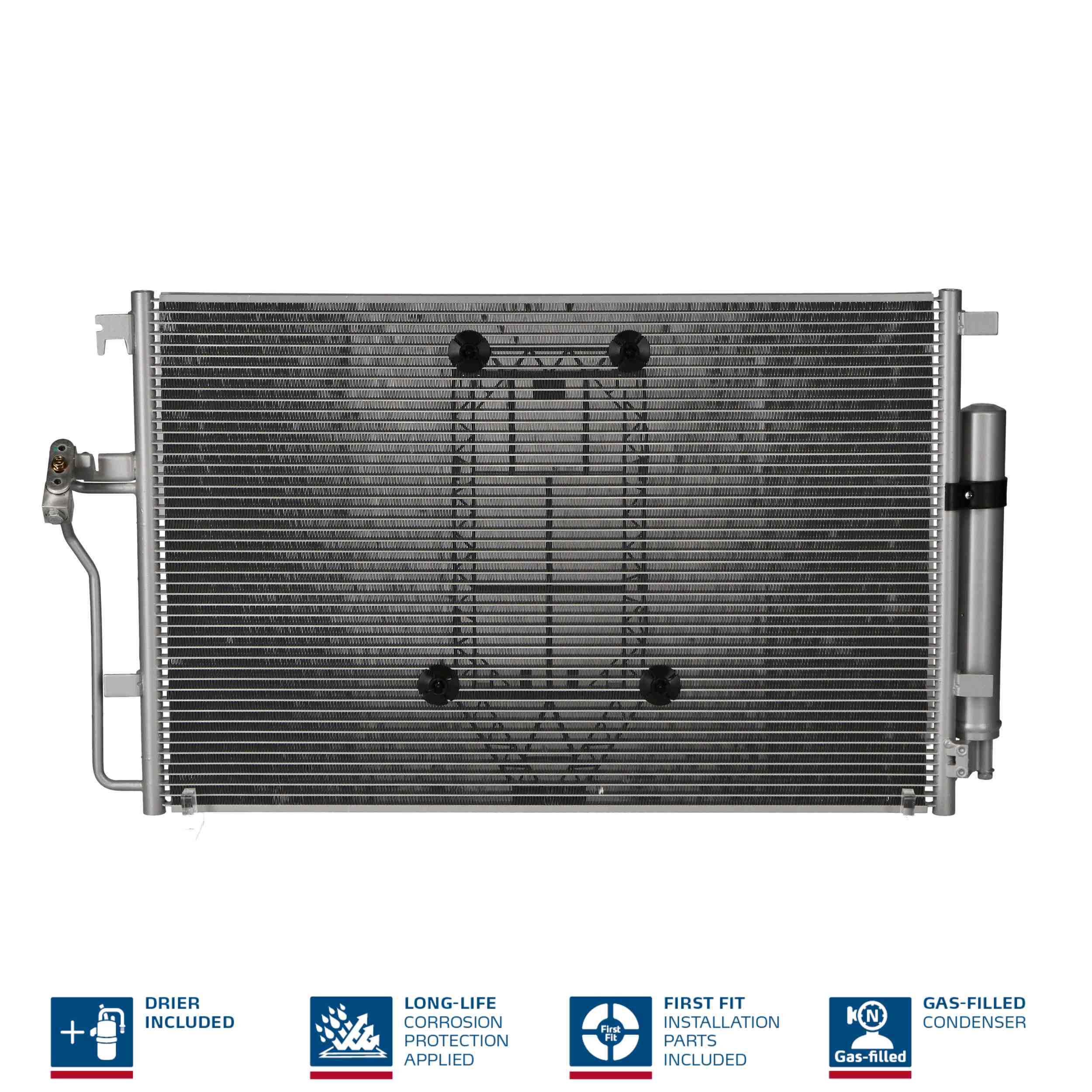 Condensatore, Climatizzatore - 940826 NISSENS