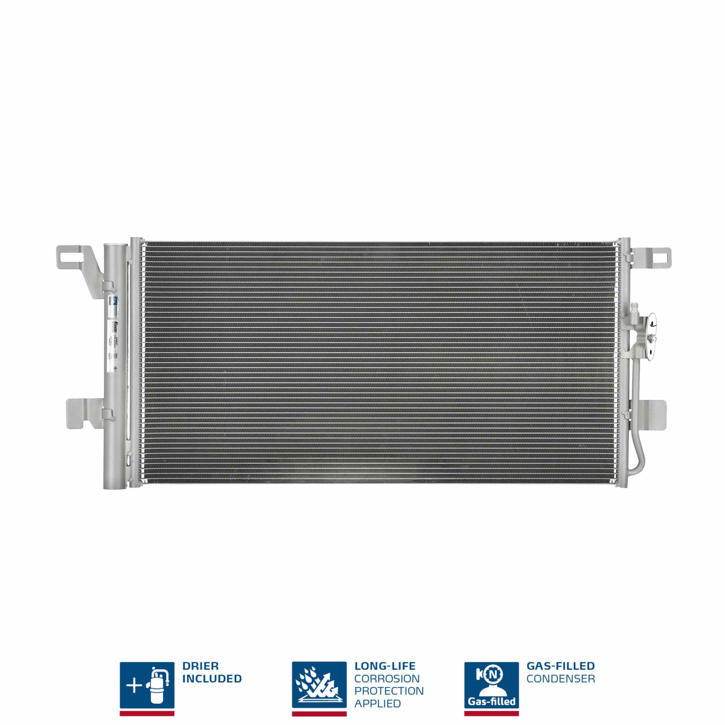 Condensatore, Climatizzatore - 940827 NISSENS