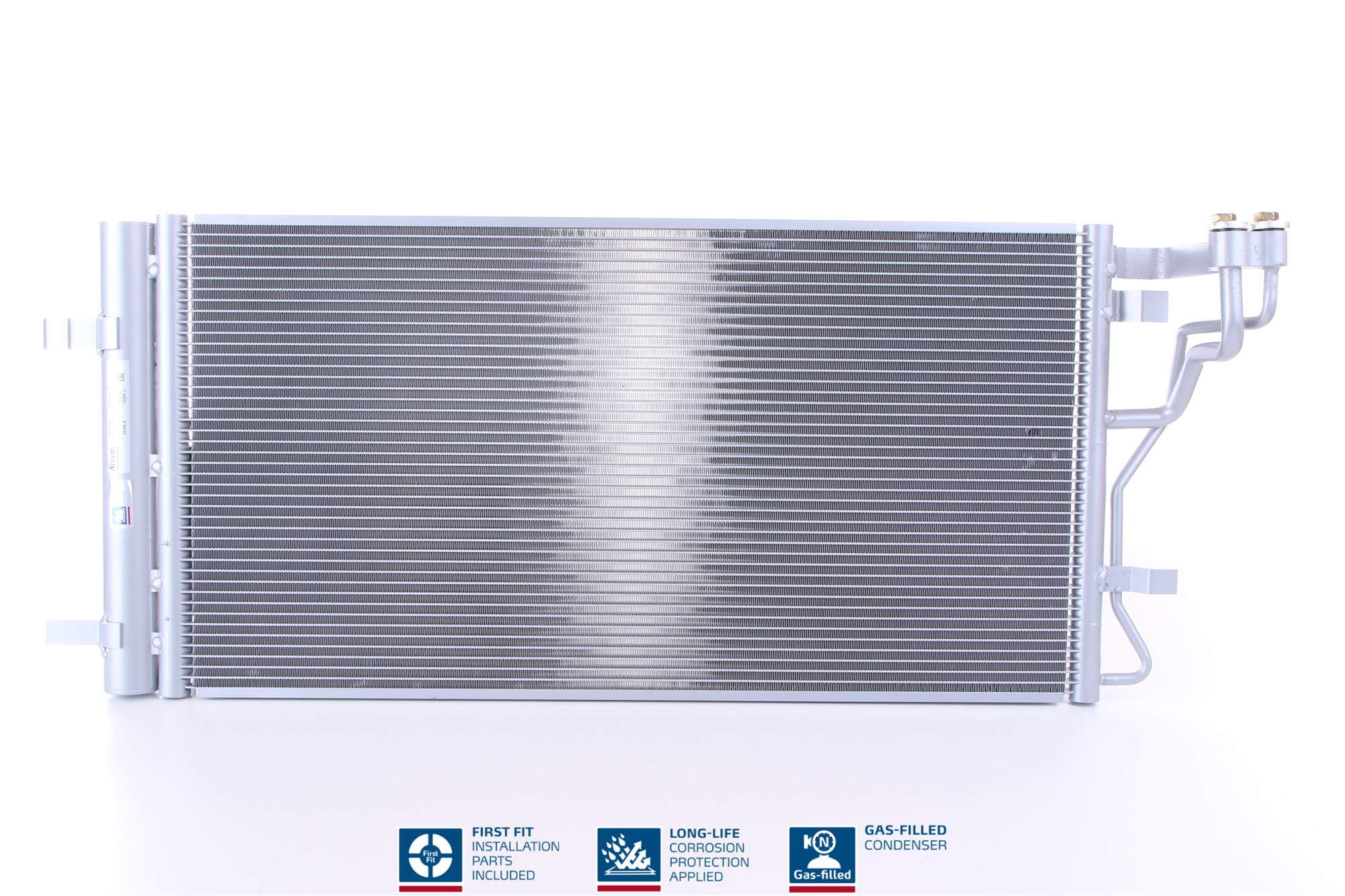 Condensatore, Climatizzatore - 940831 NISSENS