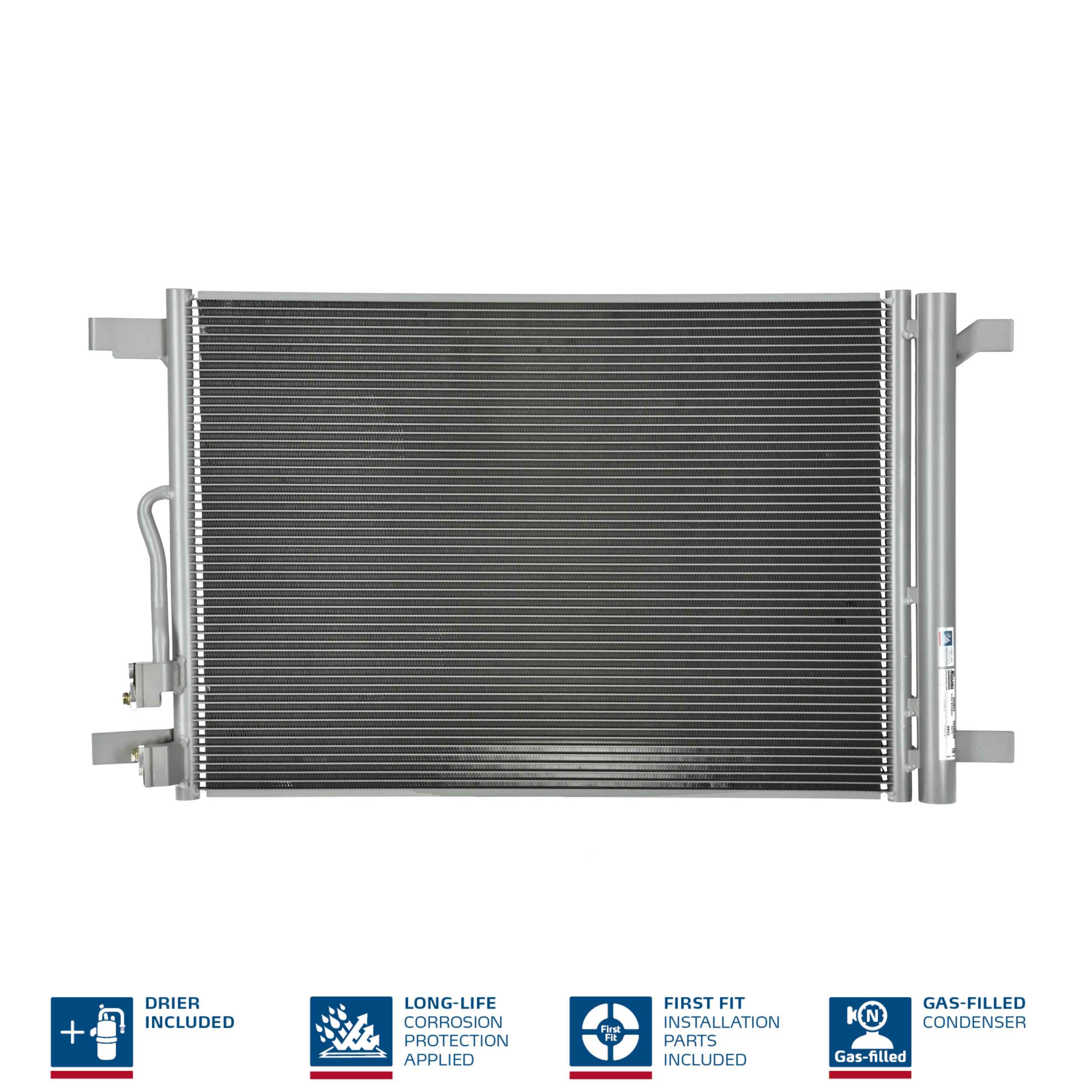 Condensatore, Climatizzatore - 940834 NISSENS