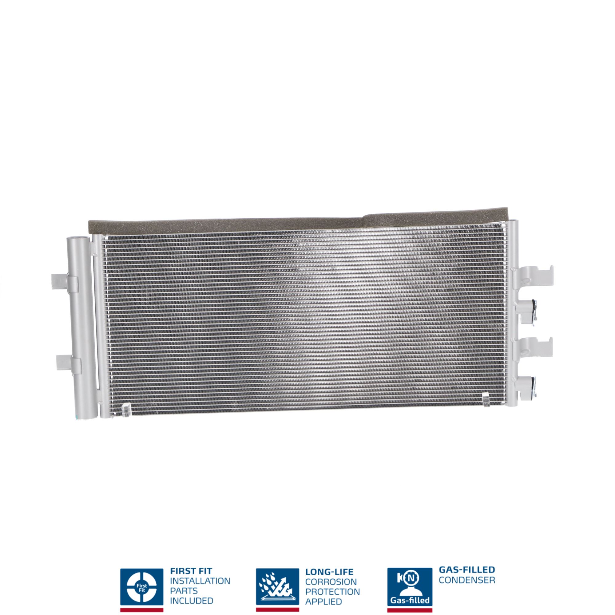 Condensatore, Climatizzatore - 940997 NISSENS