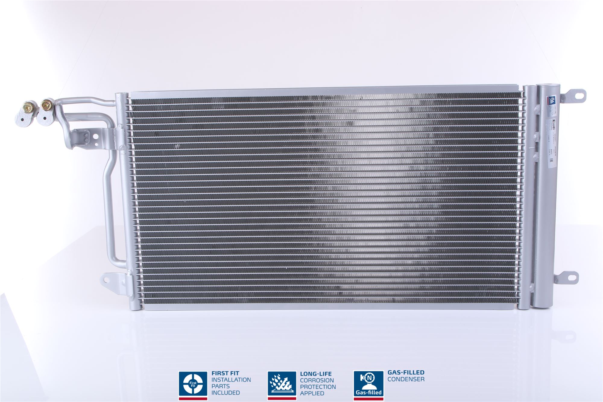 Condensatore, Climatizzatore - 941047 NISSENS