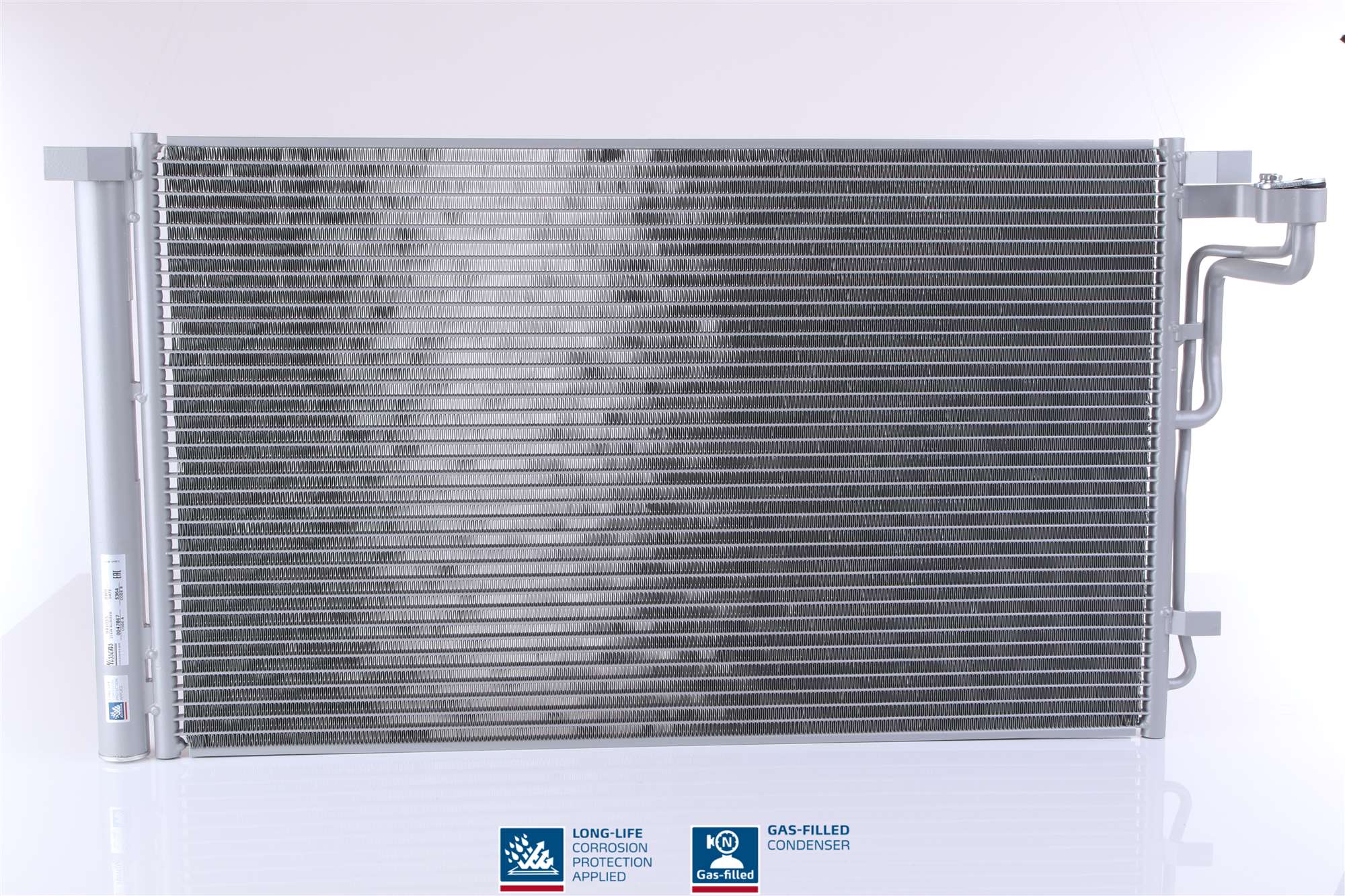 Condenser, air conditioning - 941055 NISSENS